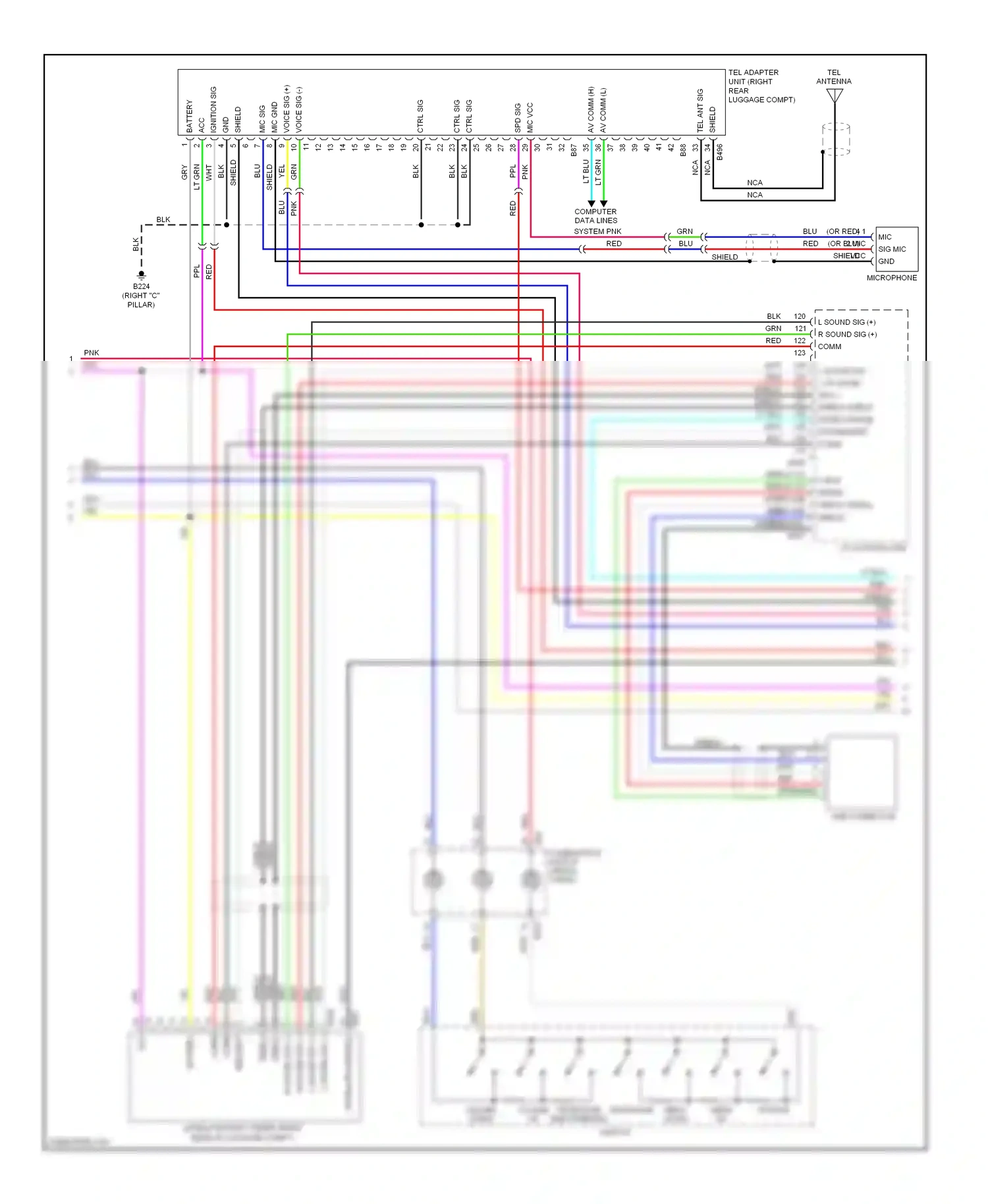Infiniti FX50 II (2008-2012) source wiring diagram  (3 of 3)