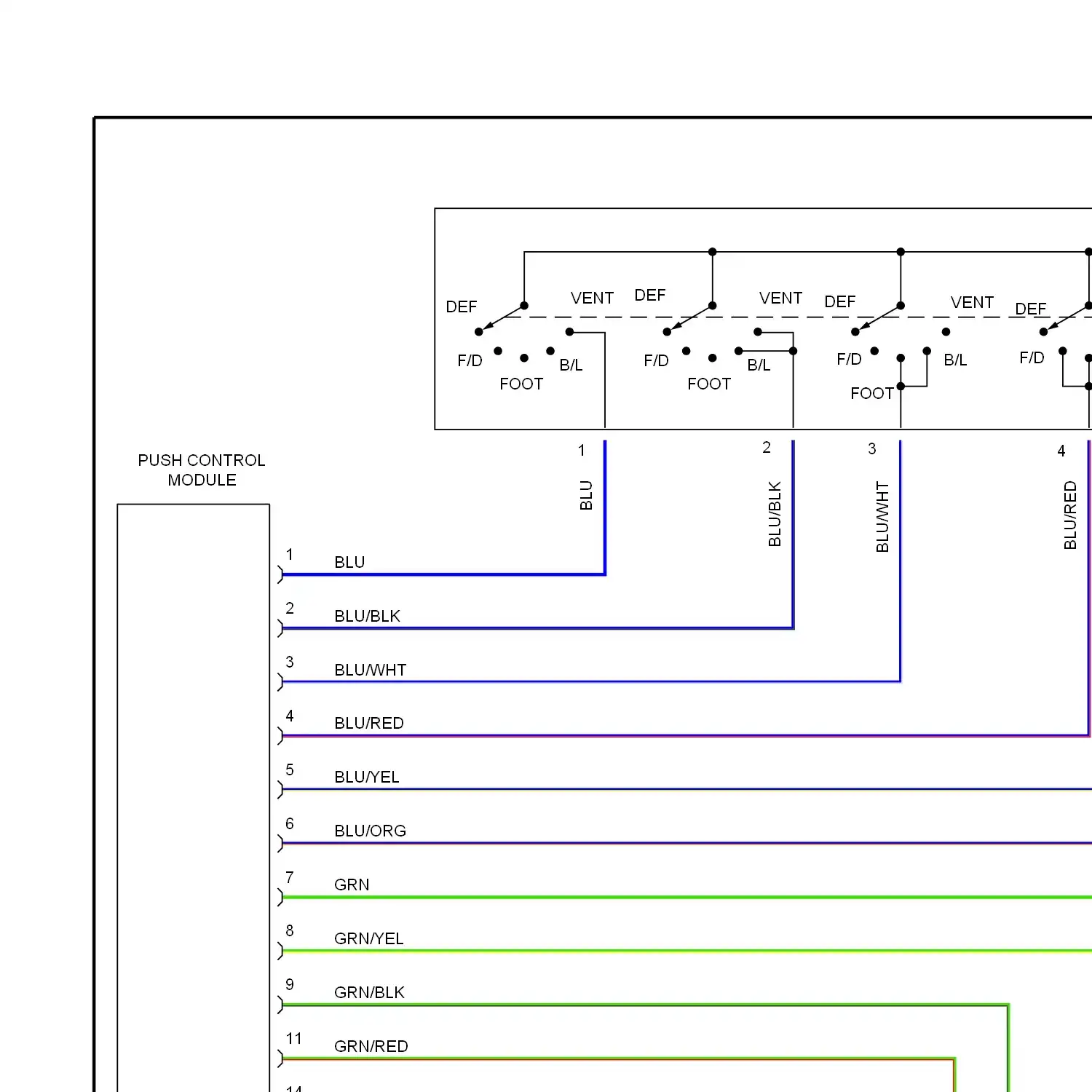 demo - Air conditioning circuits, a/t (1 of 2) Air conditioning circuits, a/t (1 of 2)