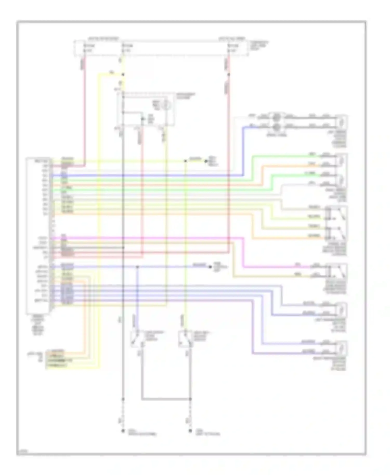 Wiring diagram b-17 for Infiniti G20 I (1991-1996) (2 of 2)