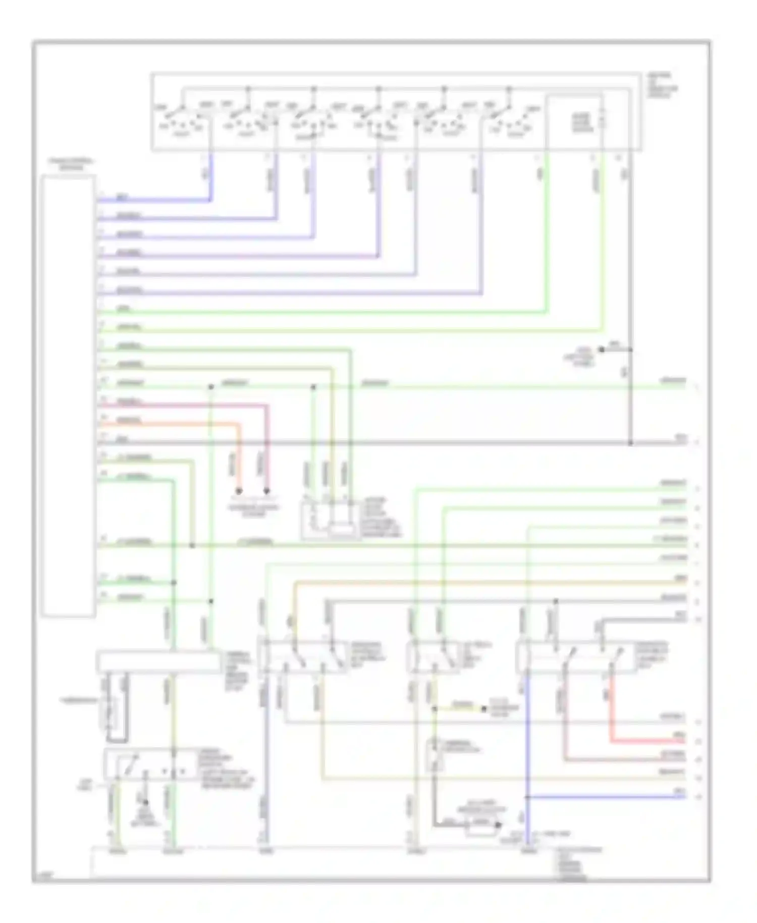 Wiring diagram grn for Infiniti G20 I (1991-1996) (1 of 33)