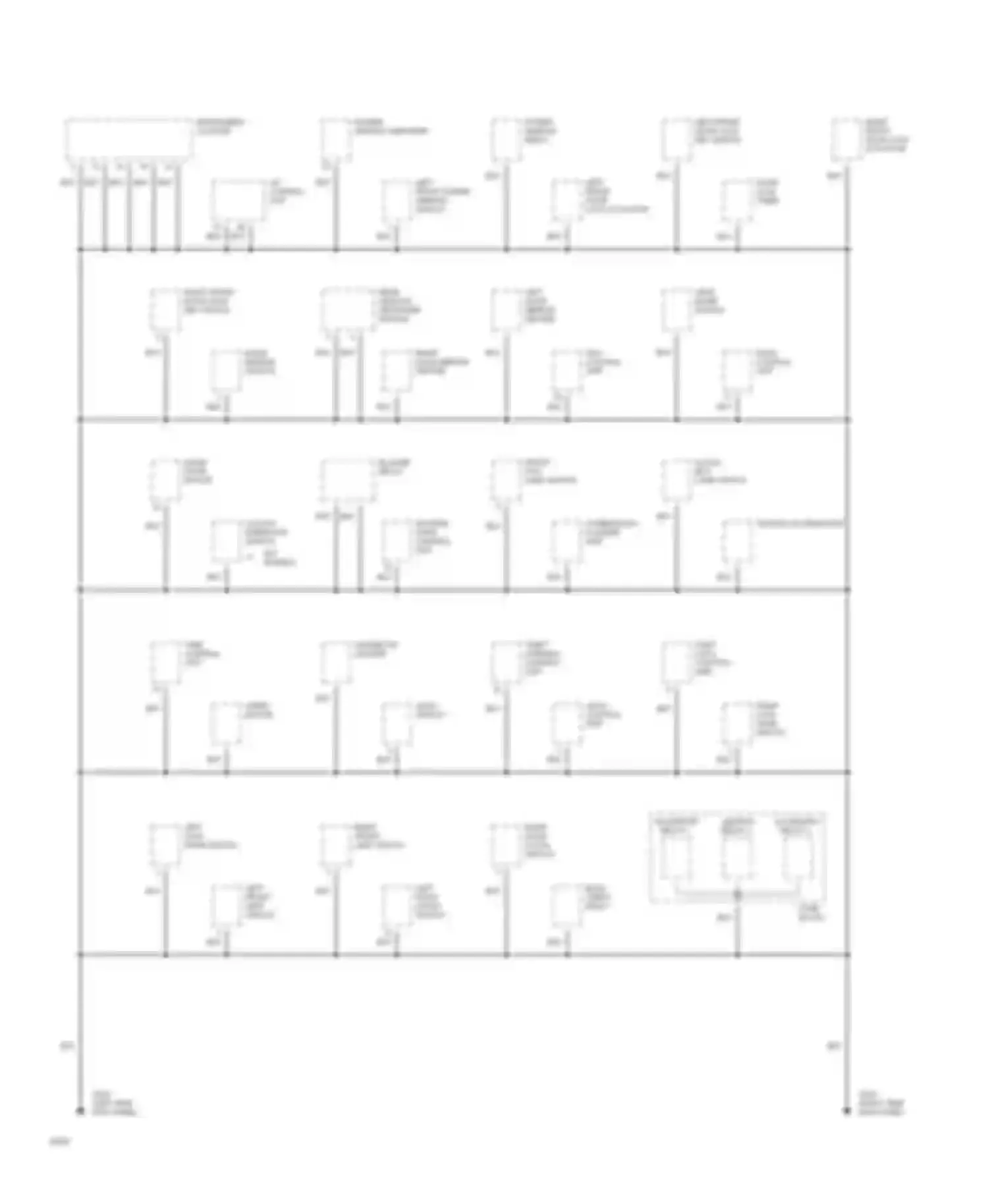 Wiring diagram left front door lock key switch for Infiniti G20 I (1991-1996) (1 of 2)