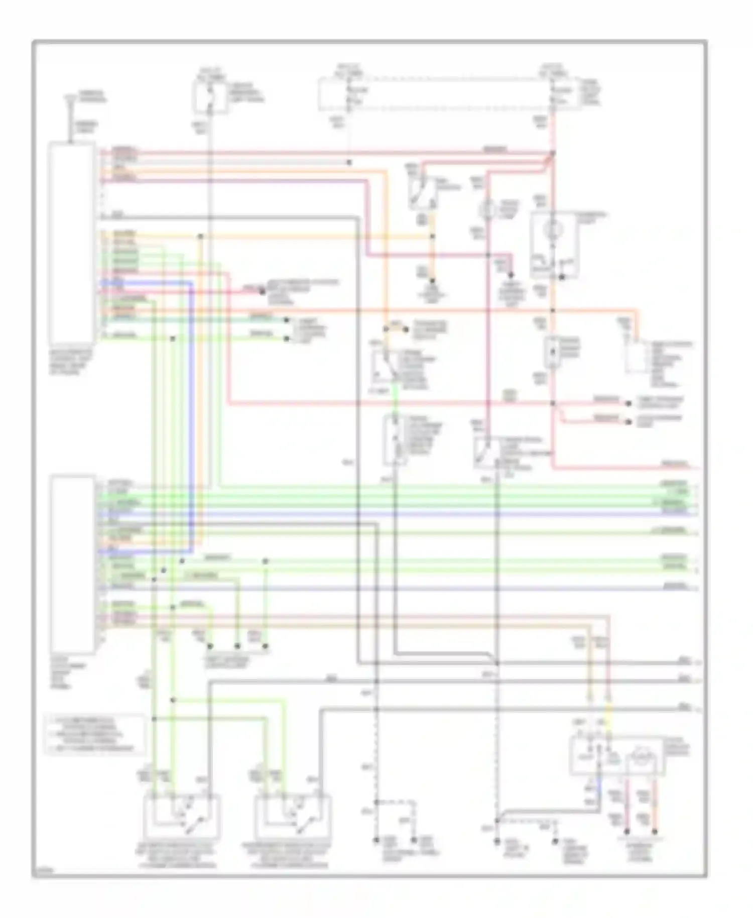 Wiring diagram lt grn for Infiniti G20 I (1991-1996) (8 of 16)