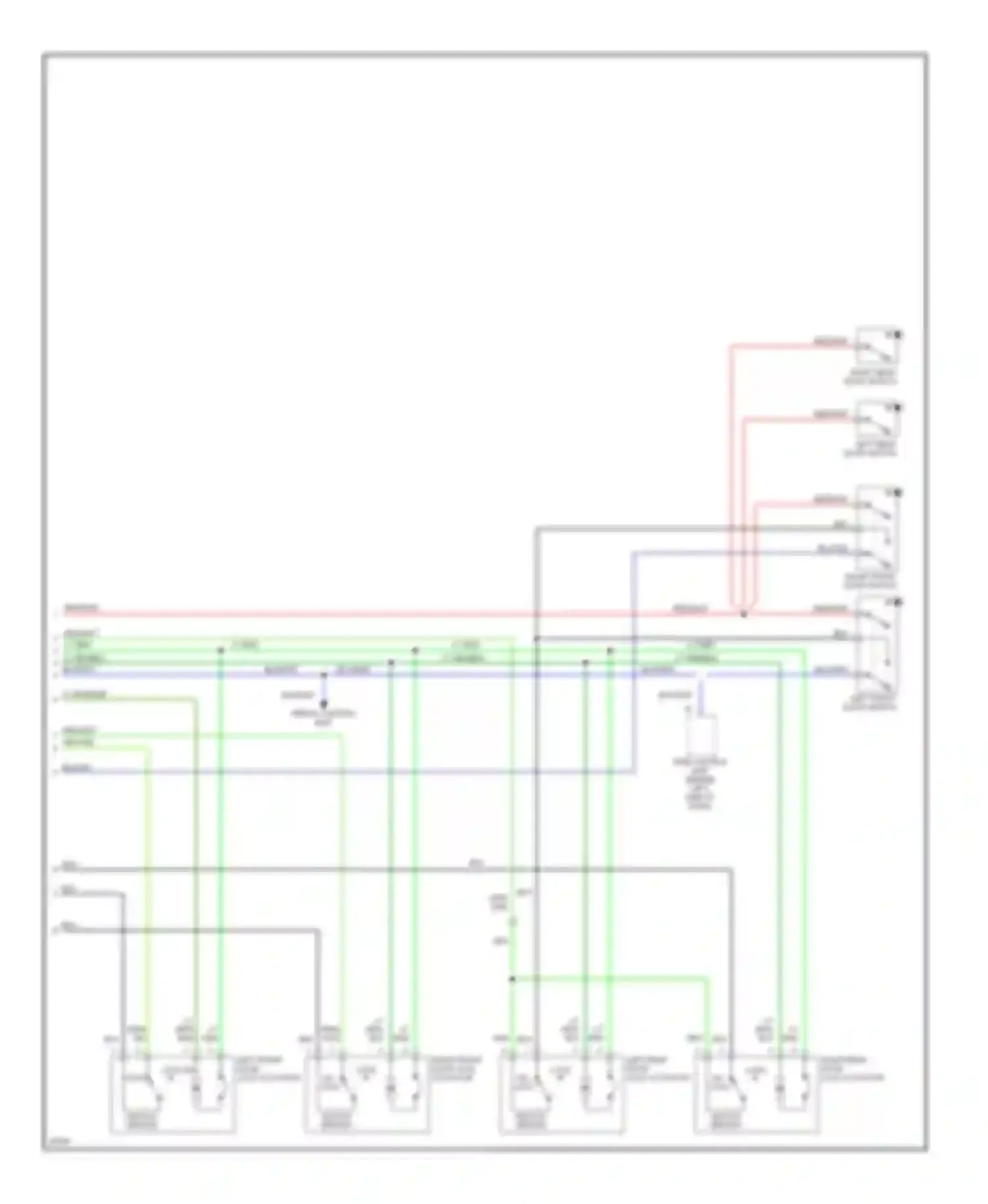 Wiring diagram lt grn/blk for Infiniti G20 I (1991-1996) (6 of 11)