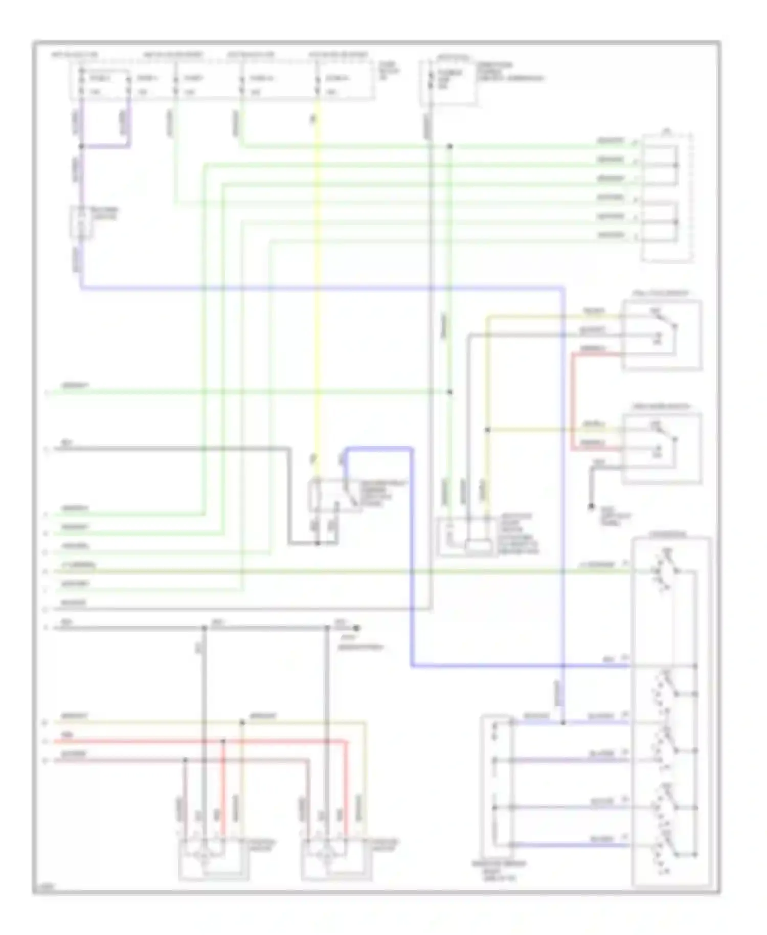 Wiring diagram lt grn/red for Infiniti G20 I (1991-1996) (4 of 12)