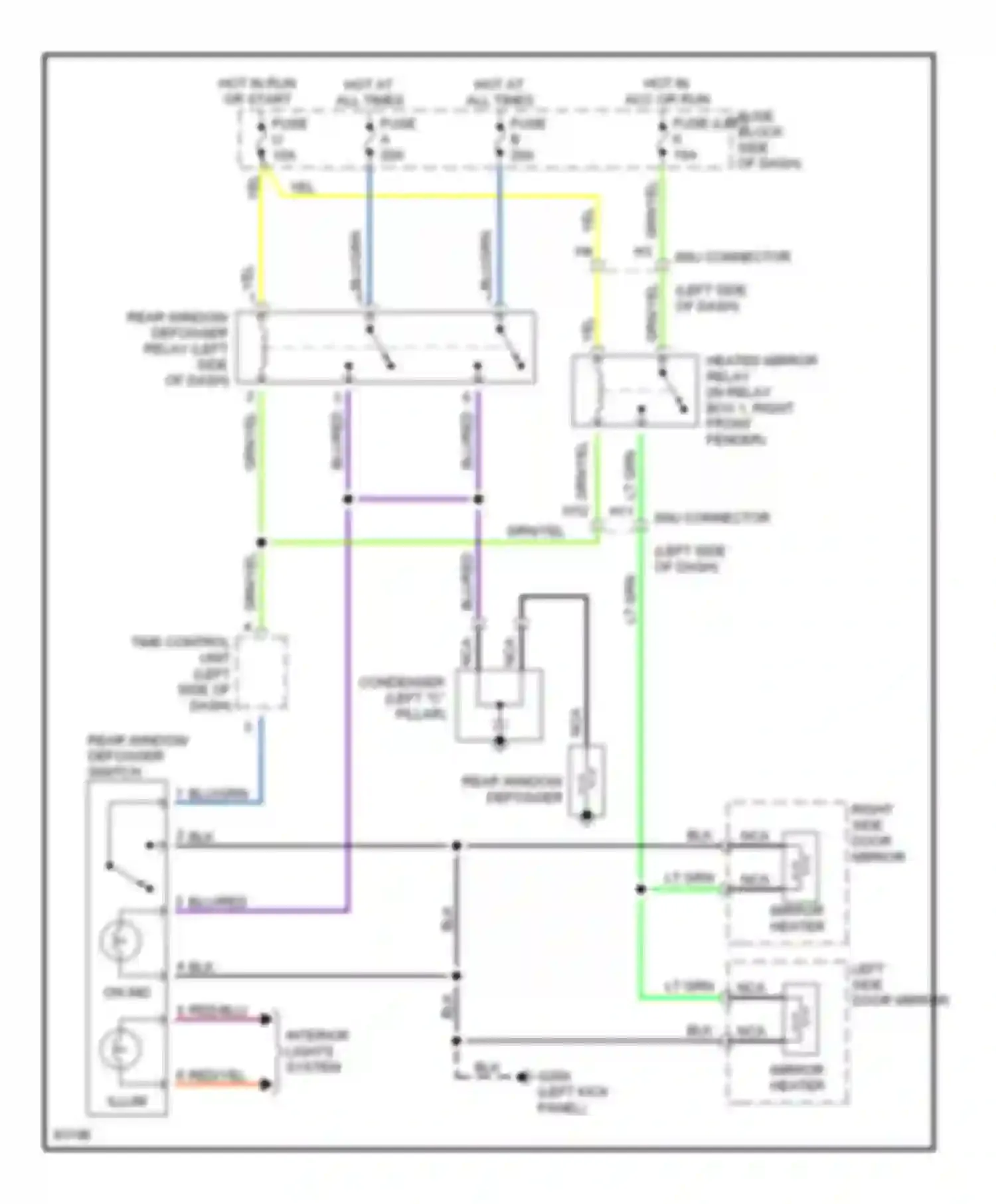 Wiring diagram on ind. for Infiniti G20 I (1991-1996) (2 of 2)