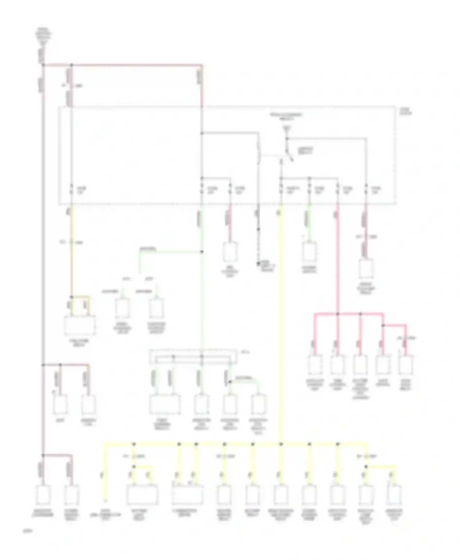 Wiring diagram theft warning relay-2 for Infiniti G20 I (1991-1996) (3 of 3)