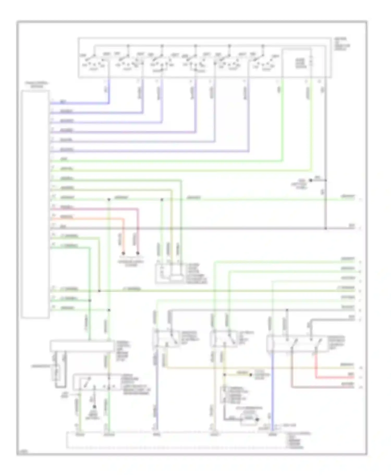 Wiring diagram yel/blk for Infiniti G20 I (1991-1996) (3 of 12)