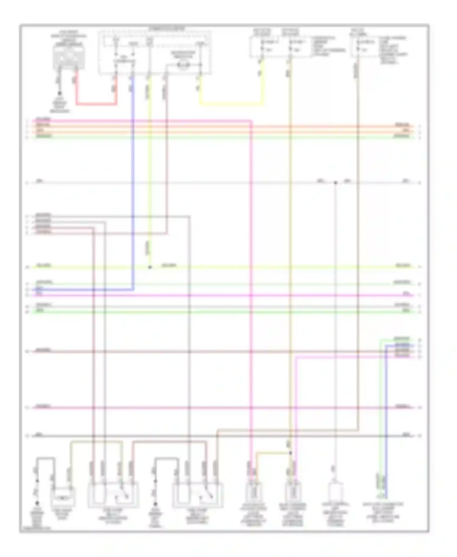 Car Wiring Diagrams for G20 Infiniti II (1999-2002): Wiring diagram engine performance 2.0ls (2 of 4)