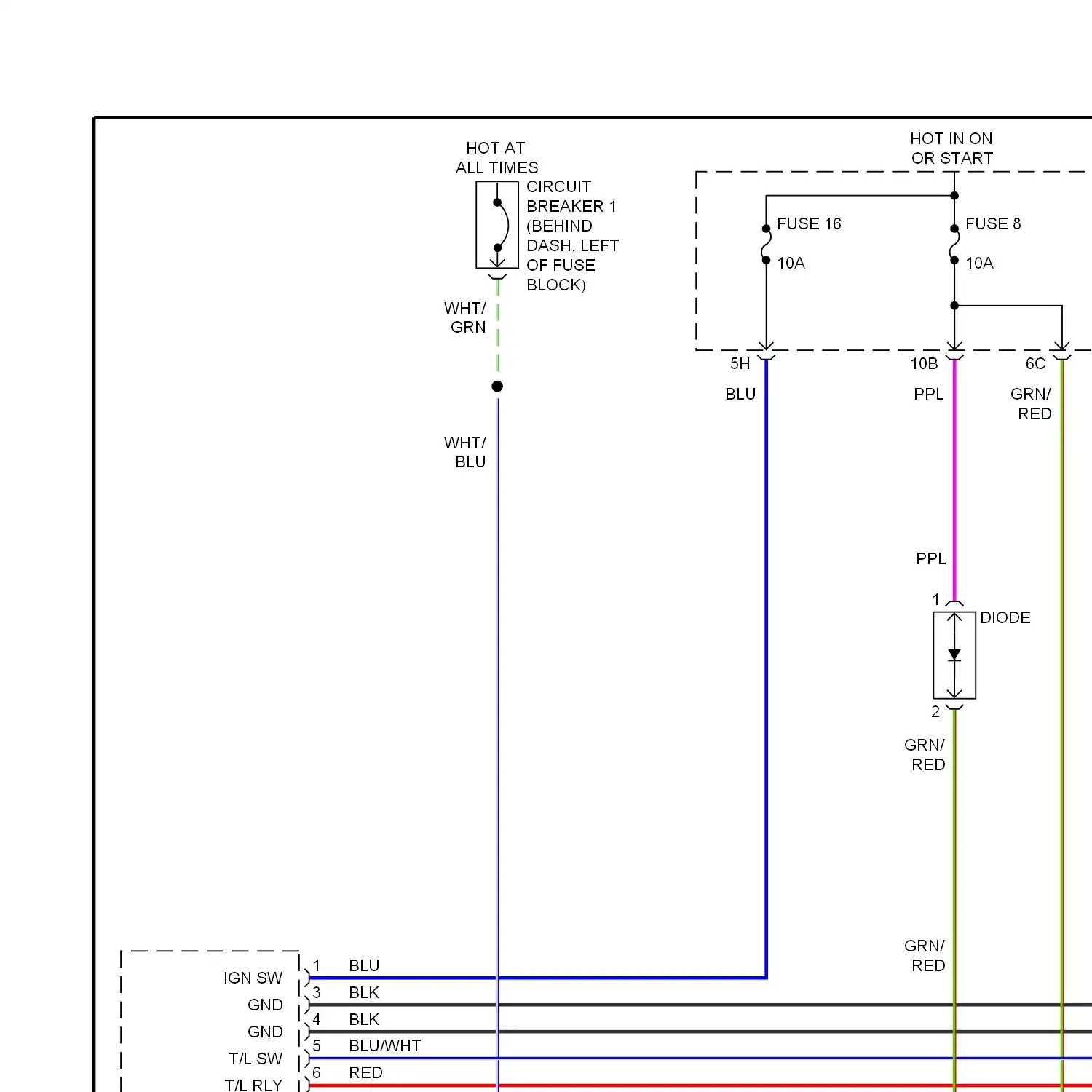 demo - Instrument illumination circuit (1 of 2) Instrument illumination circuit (1 of 2)