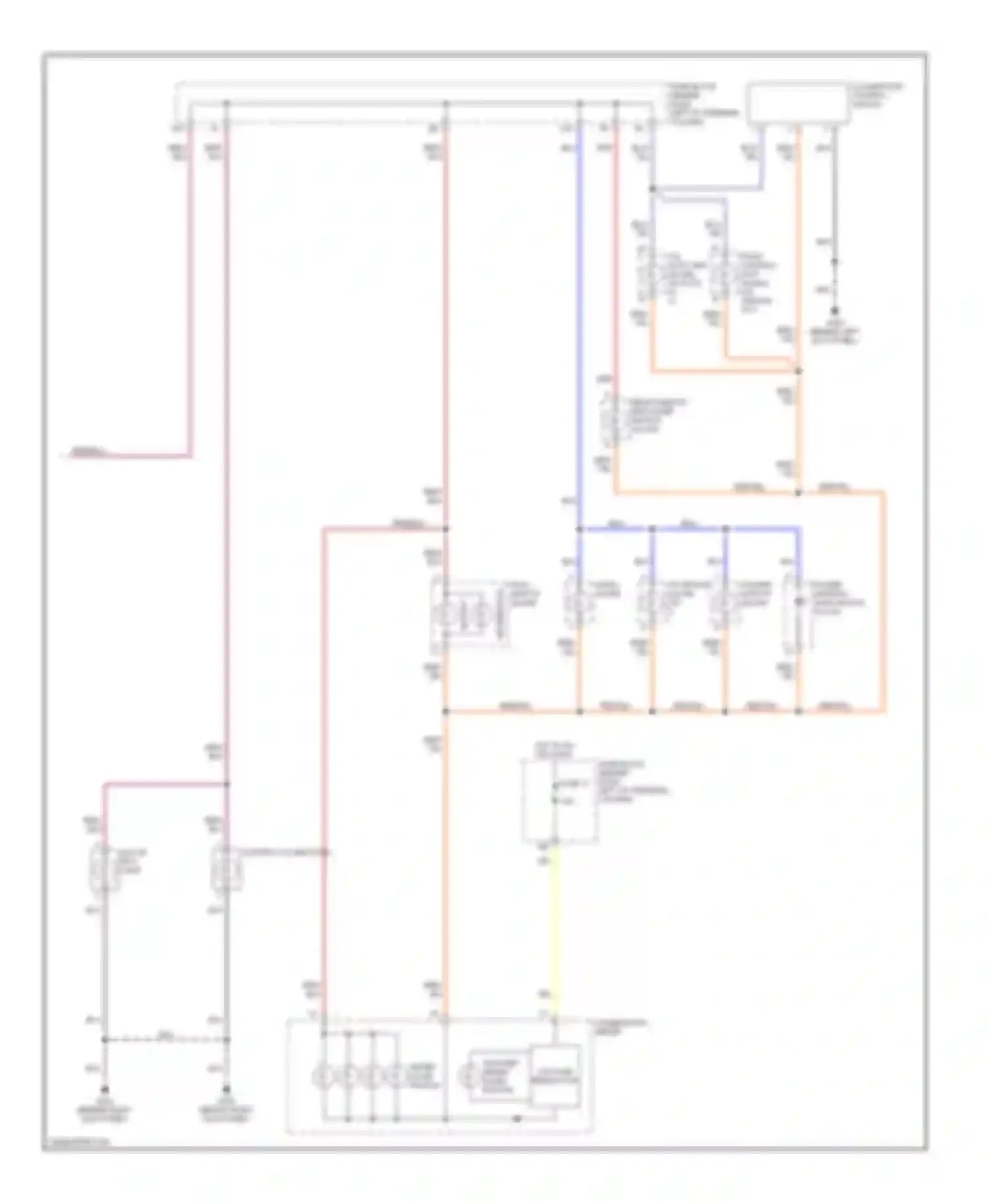 Wiring diagram blk for Infiniti G20 II (1999-2002) (30 of 49)
