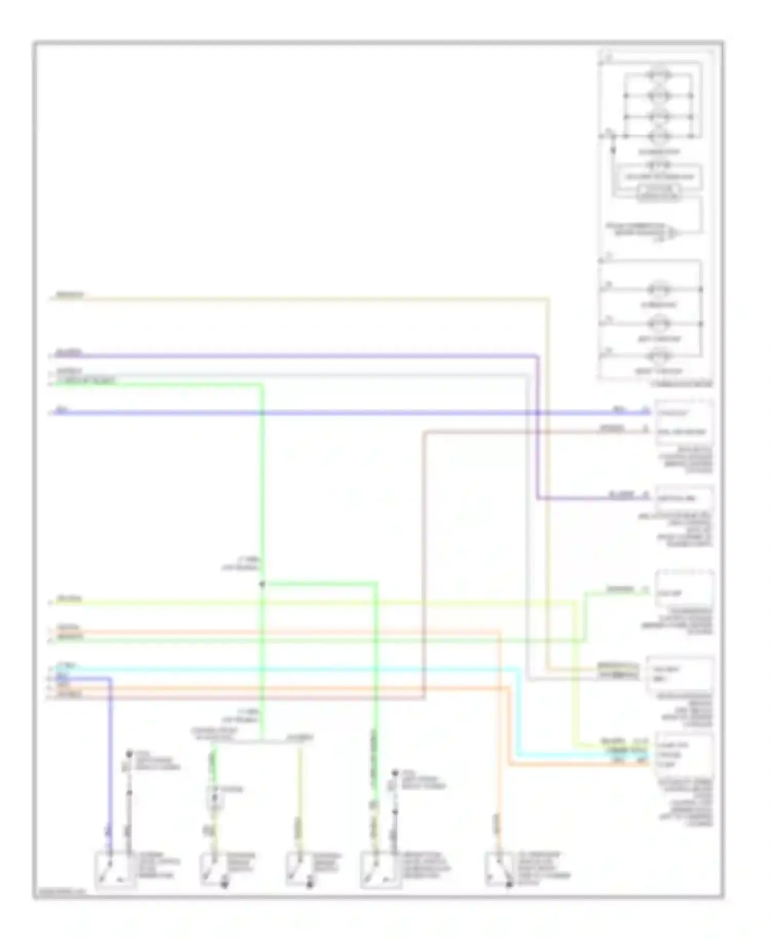 Wiring diagram blu for Infiniti G20 II (1999-2002) (16 of 31)