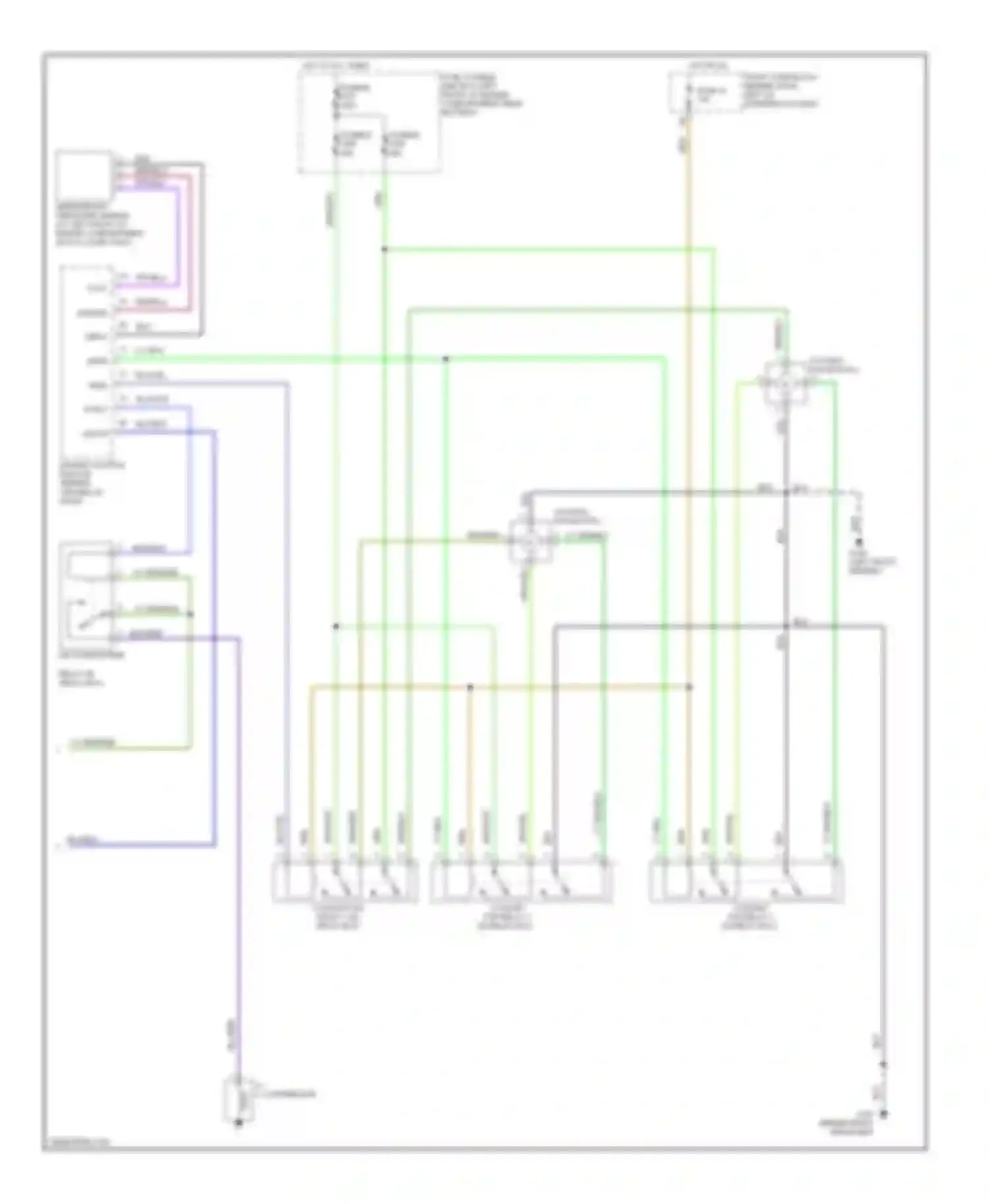 Wiring diagram grn for Infiniti G20 II (1999-2002) (10 of 32)