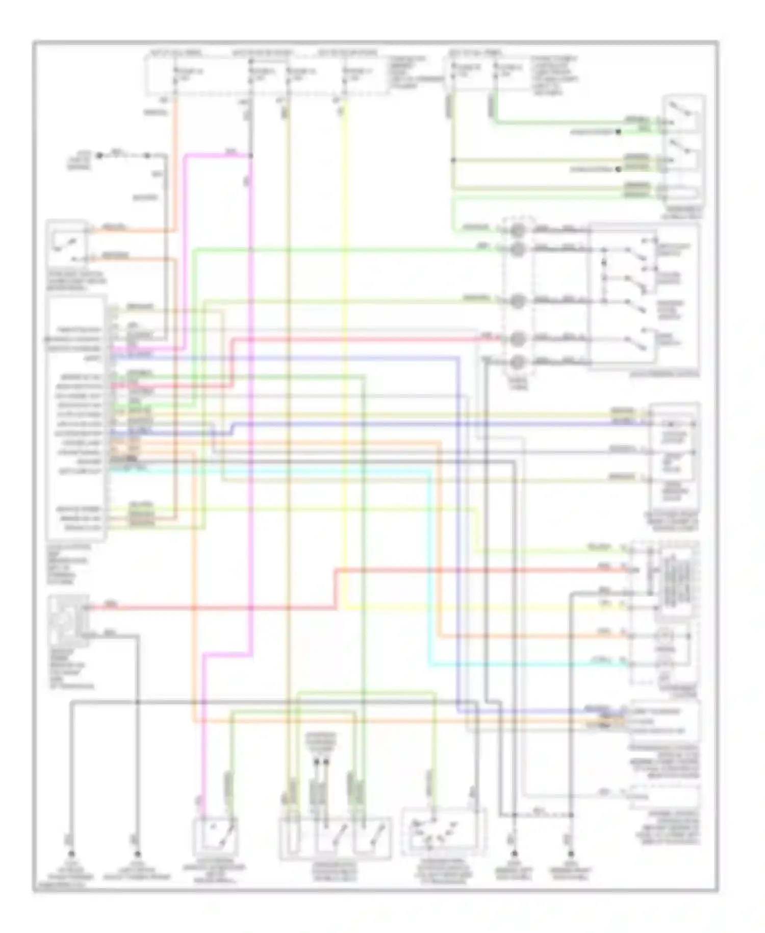 Wiring diagram set- for Infiniti G20 II (1999-2002) (1 of 2)