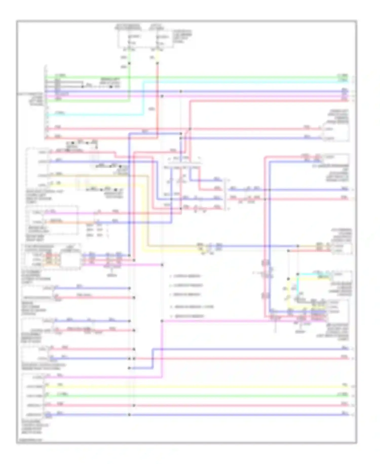 G25 Infiniti IV facelift (2006-2013): Computer data lines circuit (1 of 2)