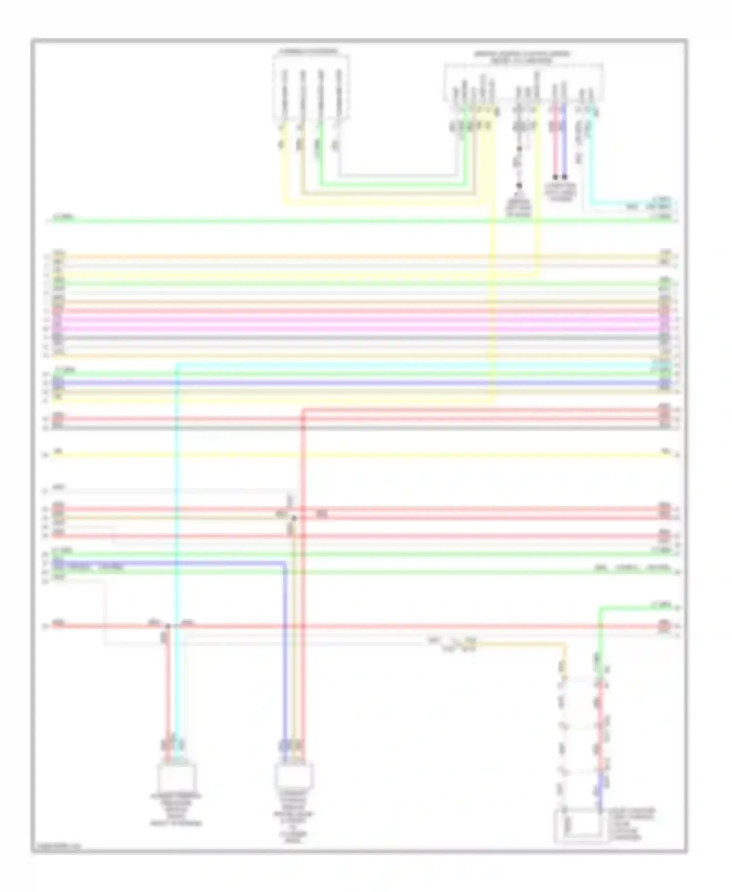 G25 Infiniti IV facelift (2006-2013): Wiring diagram engine performance 2.5l (4 of 5)