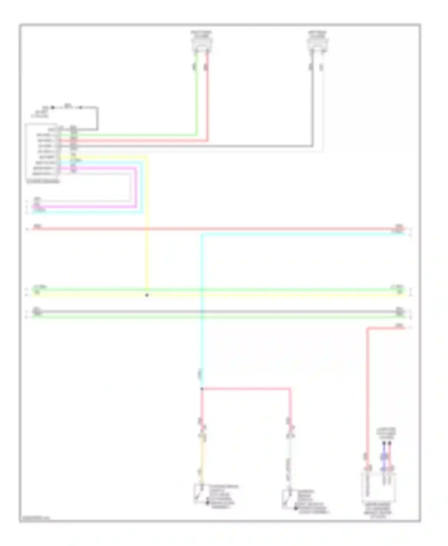G25 Infiniti IV facelift (2006-2013): Navigation circuit (3 of 4)