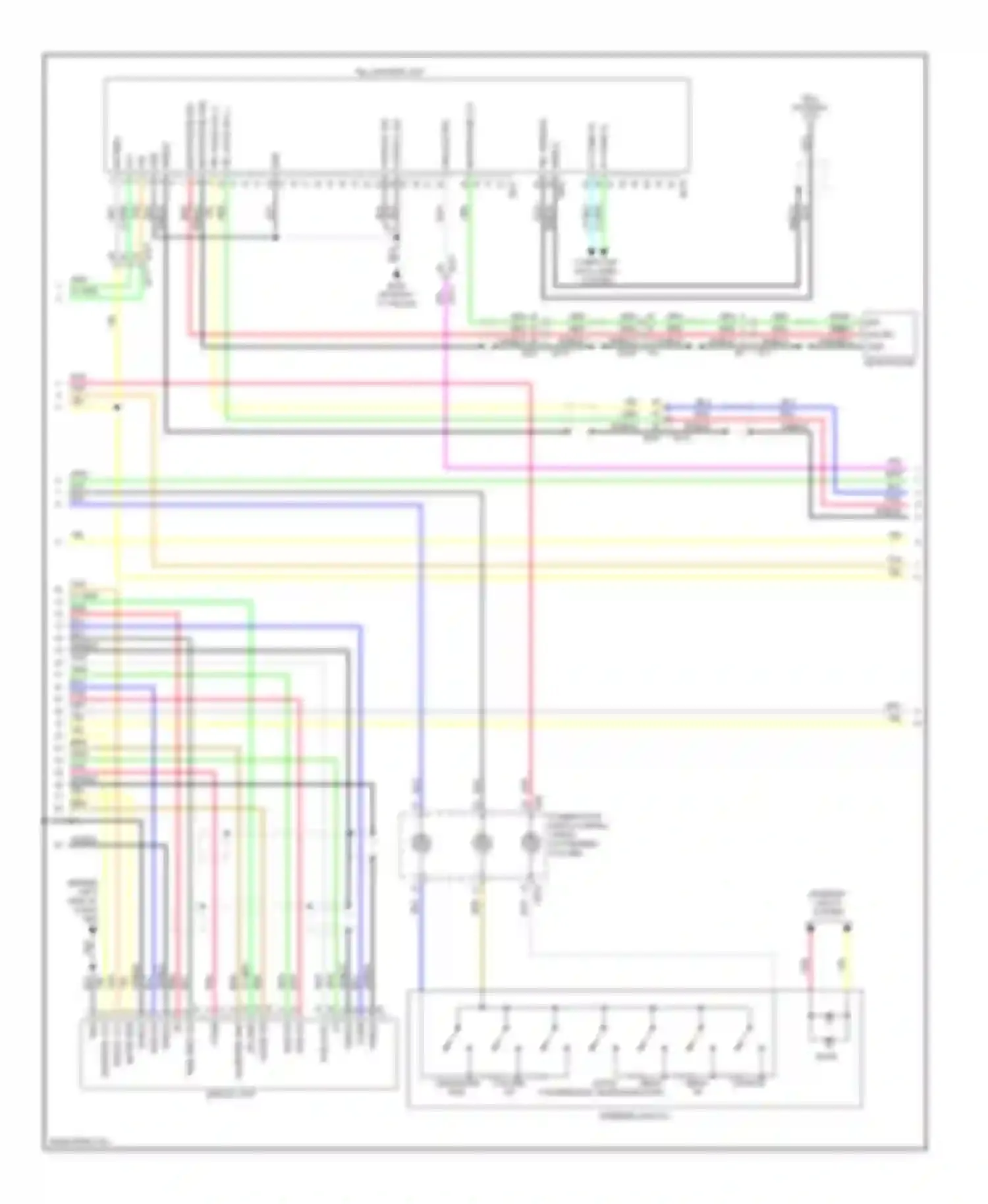 G25 Infiniti IV facelift (2006-2013): Bose radio circuit, without navigation (2 of 4)