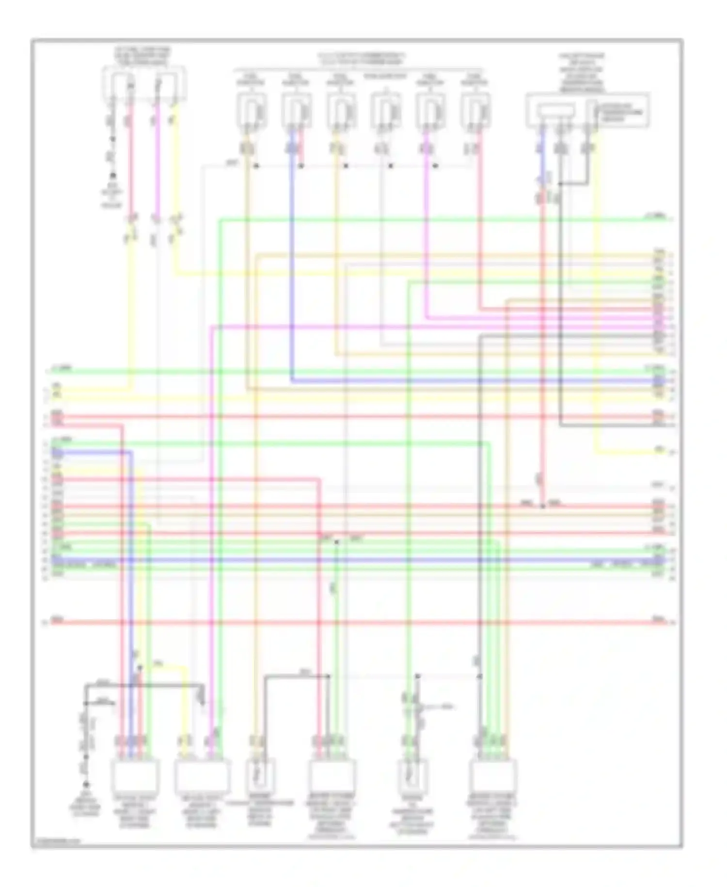 Wiring diagram yel for Infiniti G25 IV facelift (2006-2013) (20 of 75)