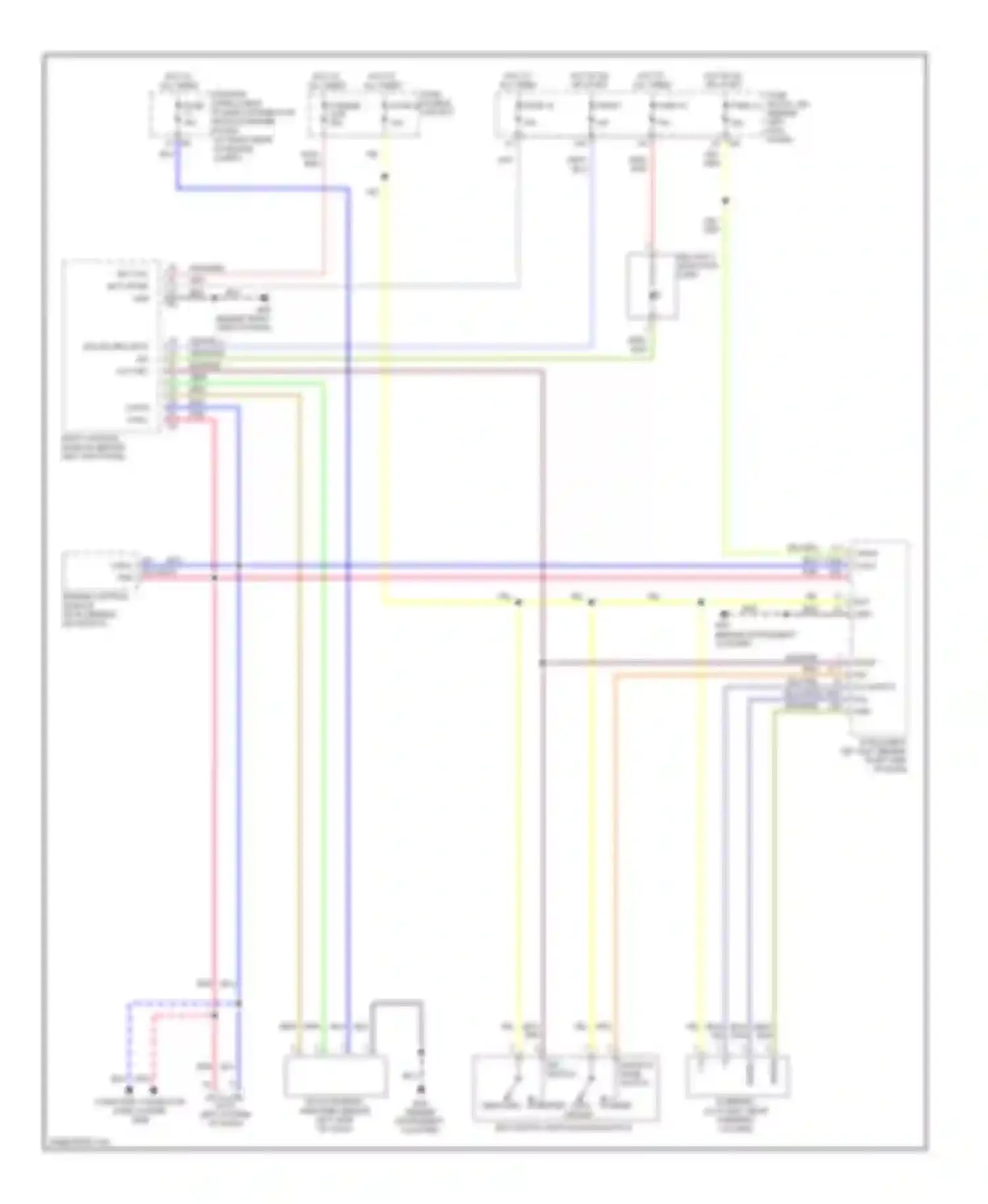 G35 Infiniti III (2002-2007): Immobilizer circuit (nats), with intelligent key unit