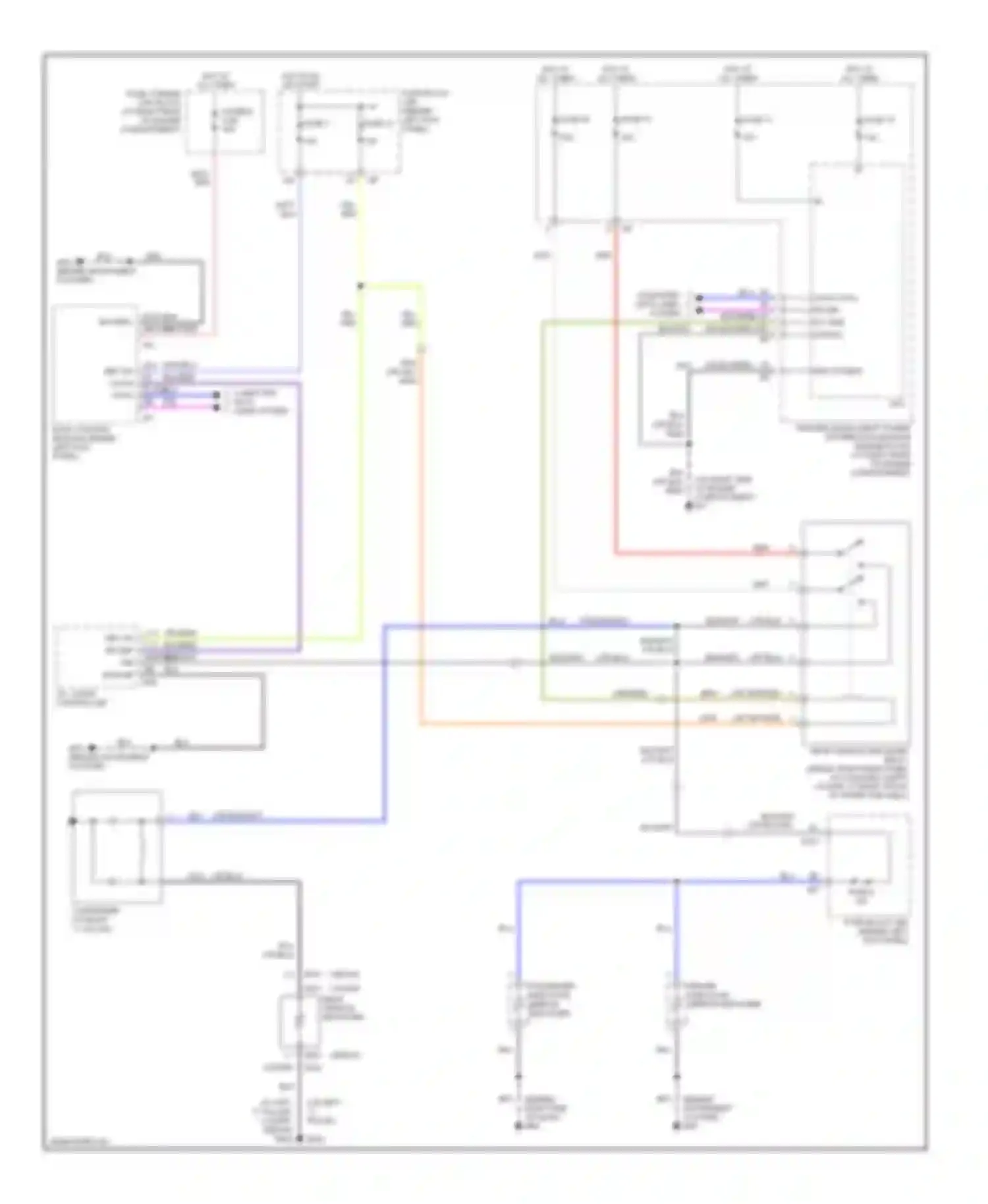 G35 Infiniti III (2002-2007): Defoggers circuit