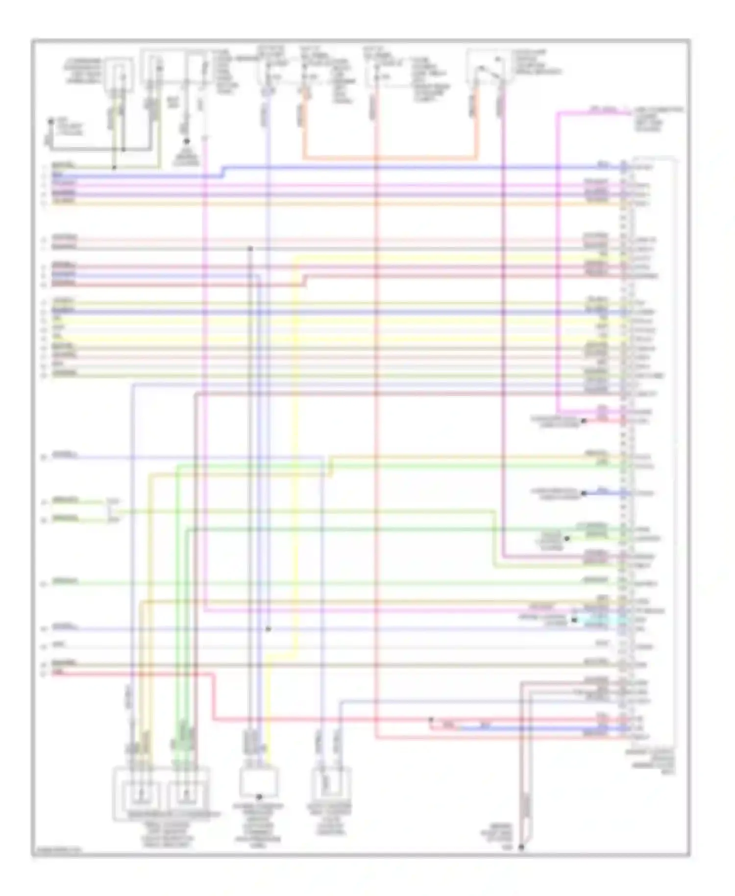 G35 Infiniti III (2002-2007): Wiring diagram engine performance 3.5l, coupe (4 of 4)