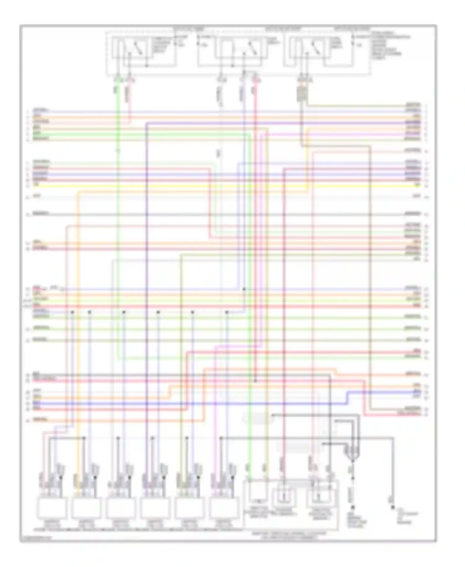 G35 Infiniti III (2002-2007): Wiring diagram engine performance 3.5l, sedan (2 of 4)
