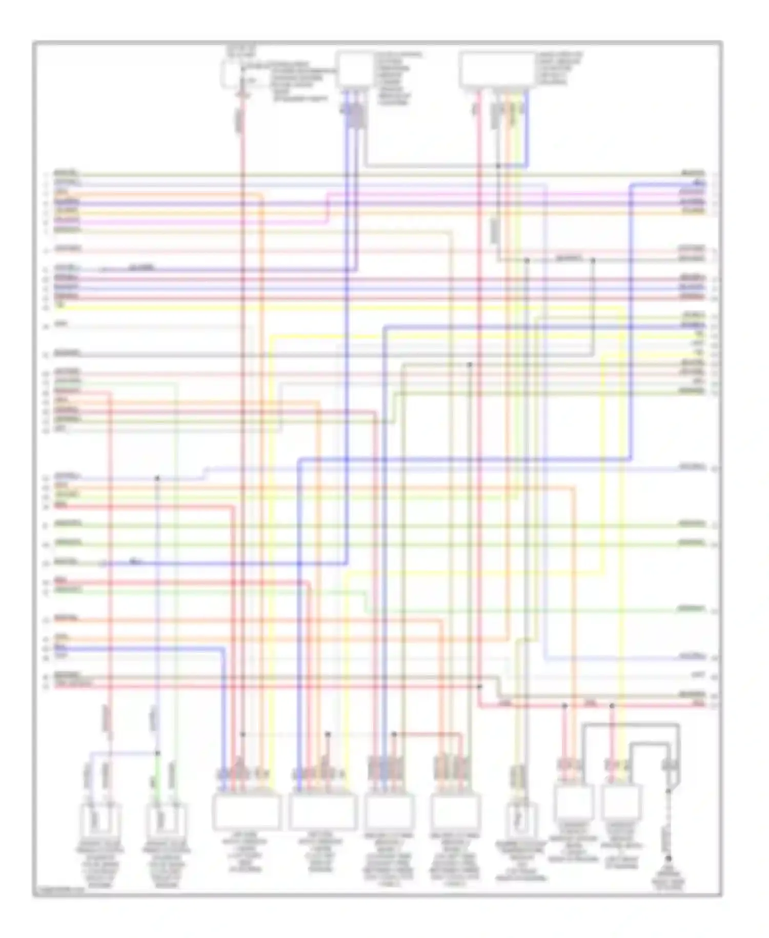 G35 Infiniti III (2002-2007): Wiring diagram engine performance 3.5l, sedan (3 of 4)