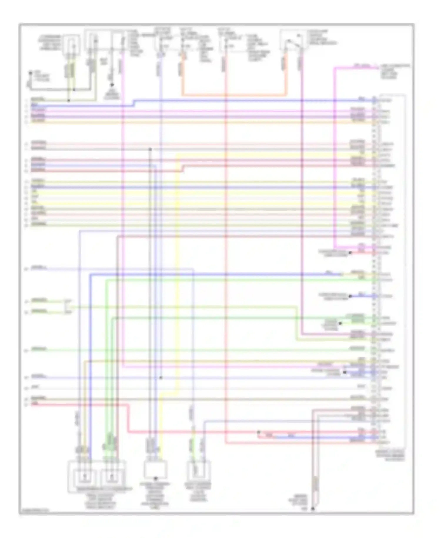 G35 Infiniti III (2002-2007): Wiring diagram engine performance 3.5l, sedan (4 of 4)