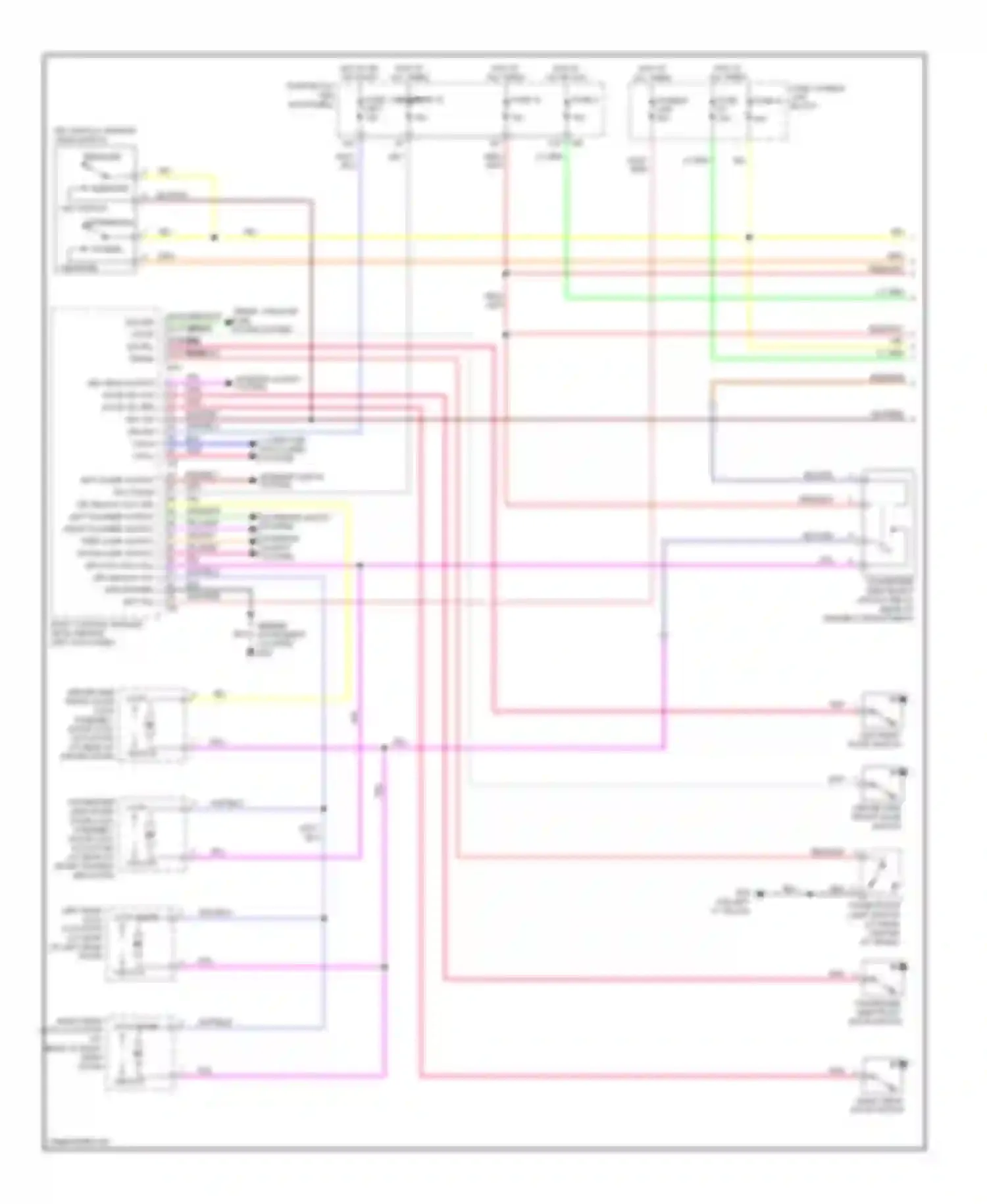 Wiring diagram blk for Infiniti G35 III (2002-2007) (49 of 83)