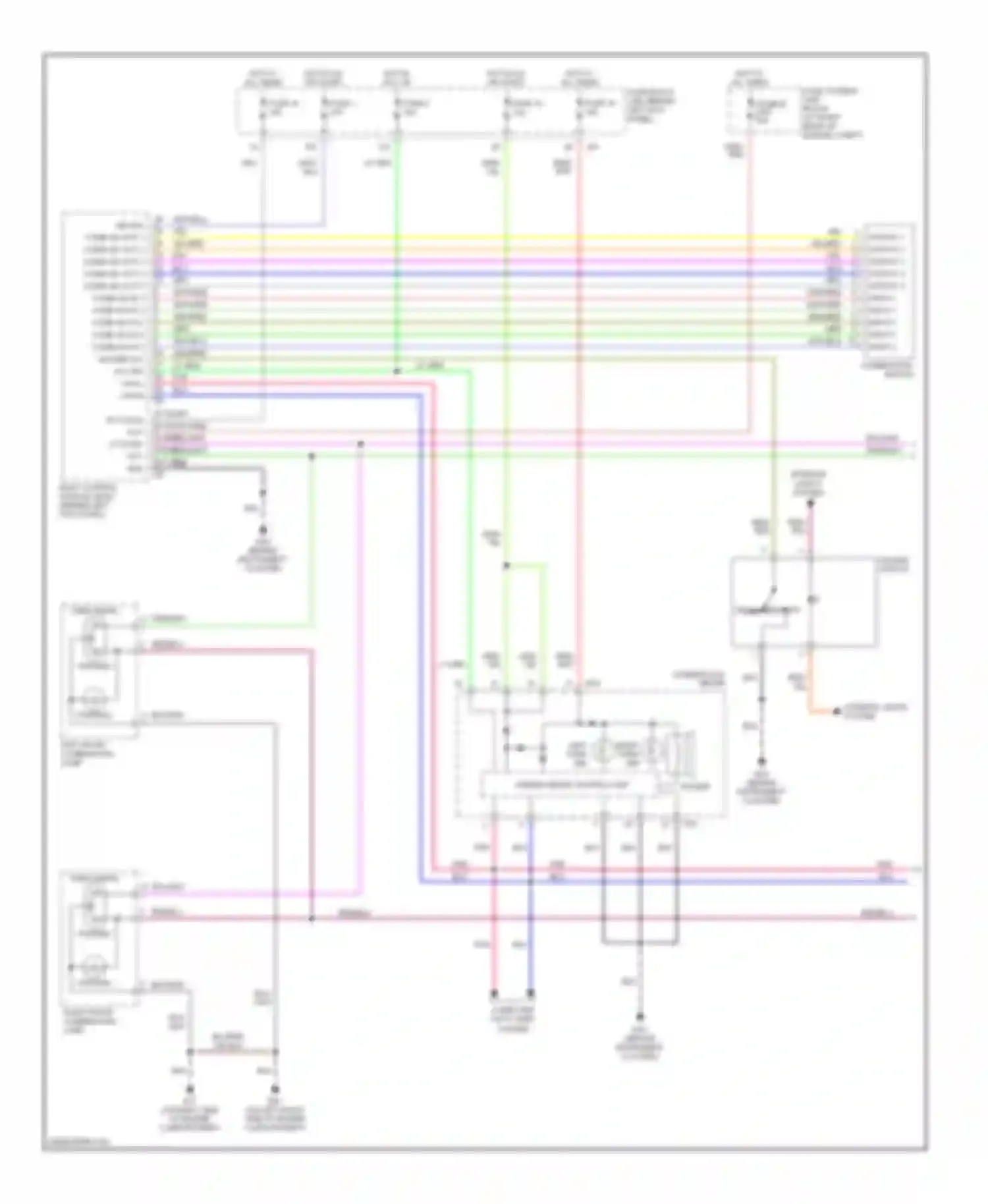 Wiring diagram computer data lines system for Infiniti G35 III (2002-2007) (6 of 35)