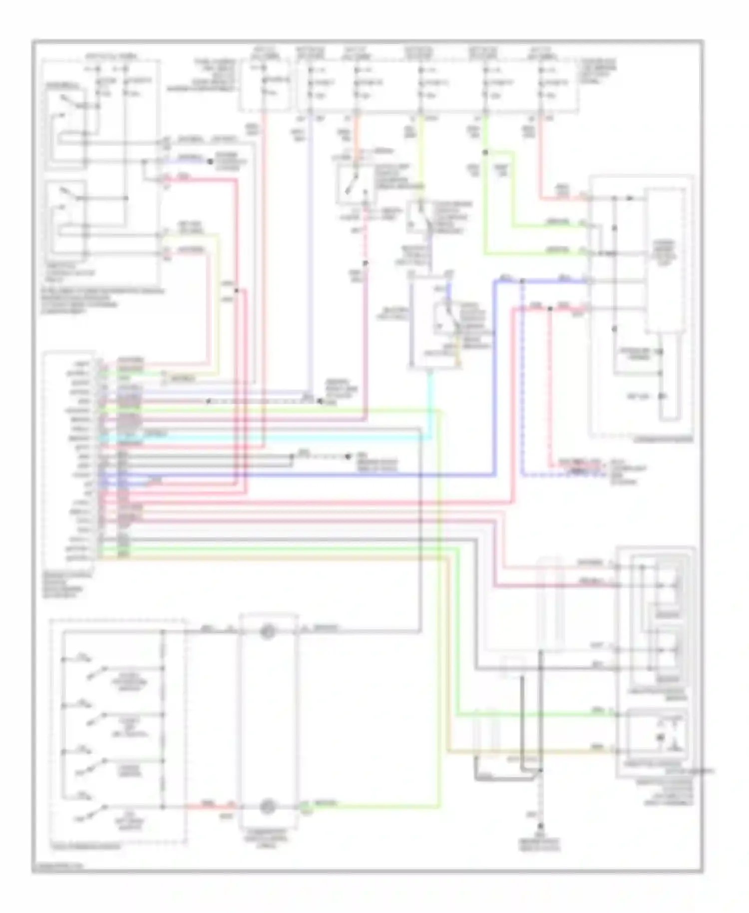 Wiring diagram grn for Infiniti G35 III (2002-2007) (5 of 62)