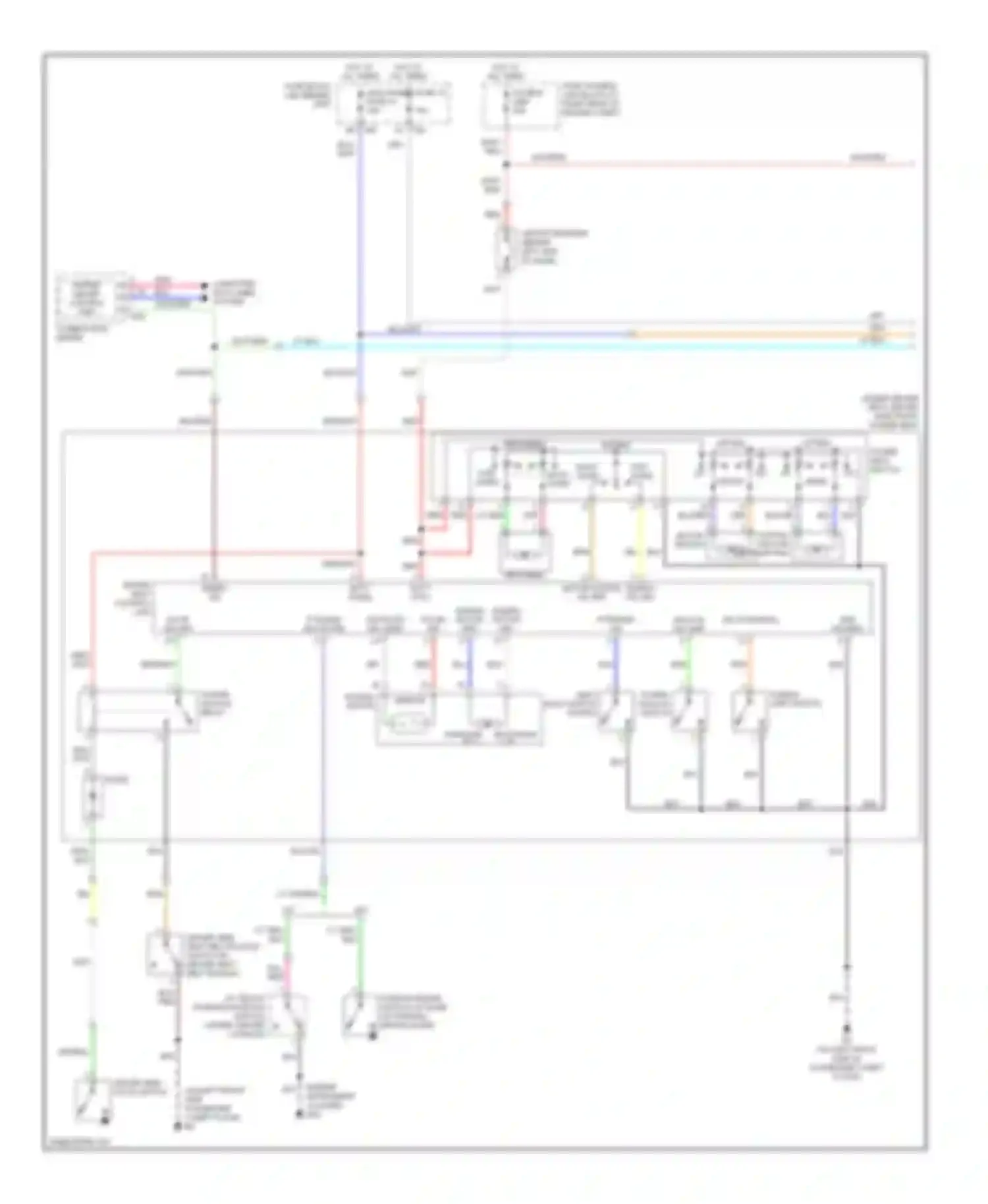 Wiring diagram lt blu for Infiniti G35 III (2002-2007) (12 of 15)