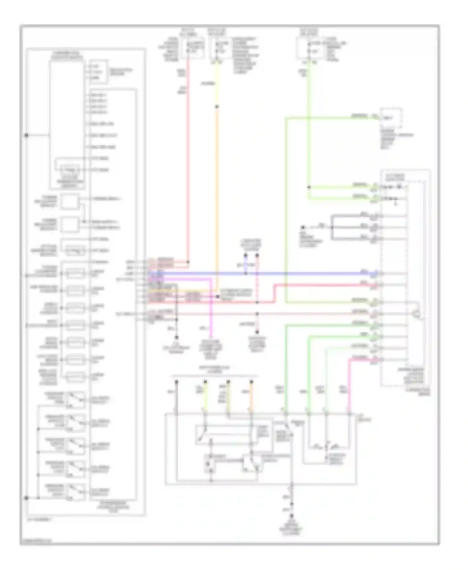 Wiring diagram oil press switch 1 for Infiniti G35 III (2002-2007) (1 of 1)
