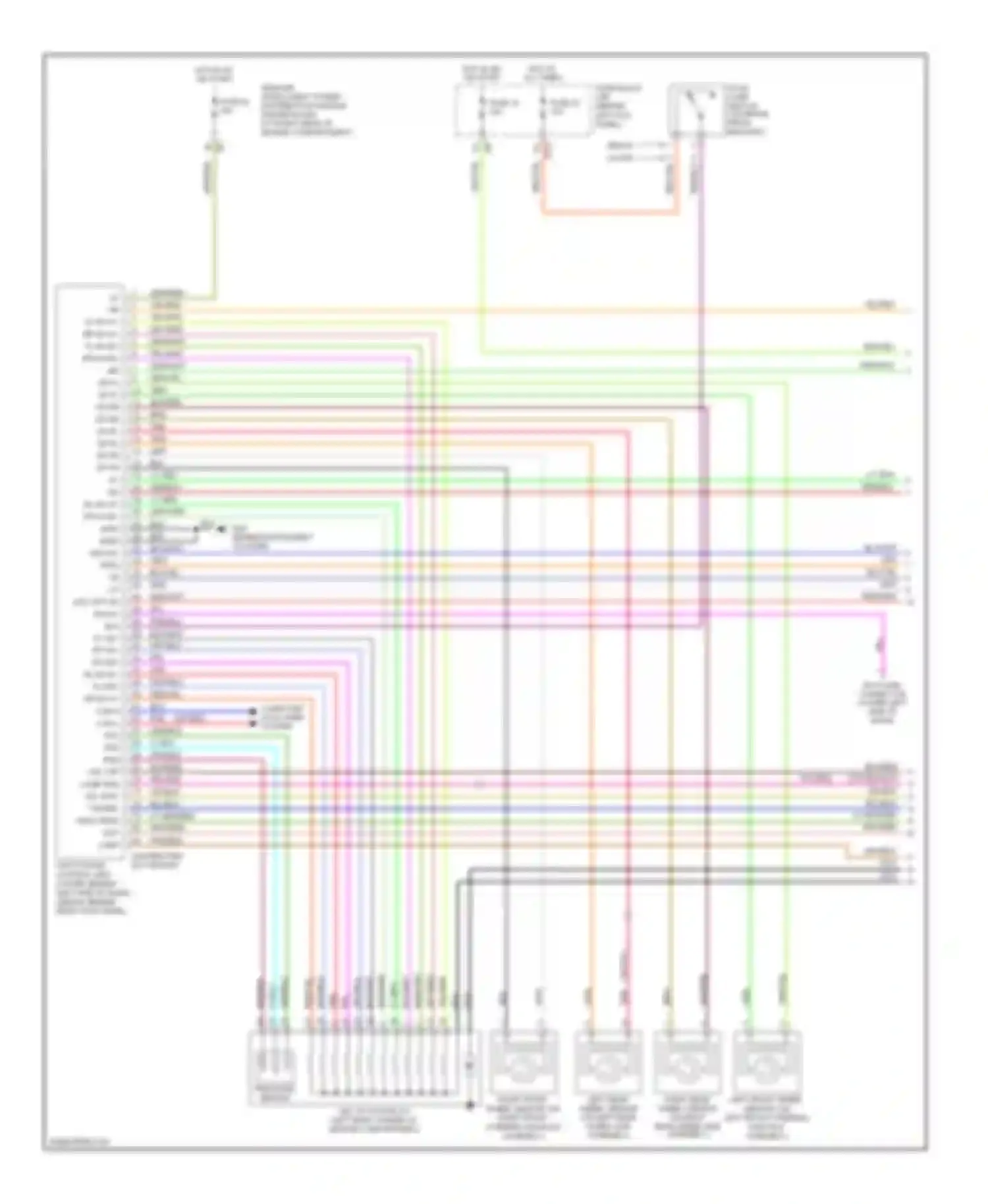 Wiring diagram yel/red for Infiniti G35 III (2002-2007) (1 of 28)