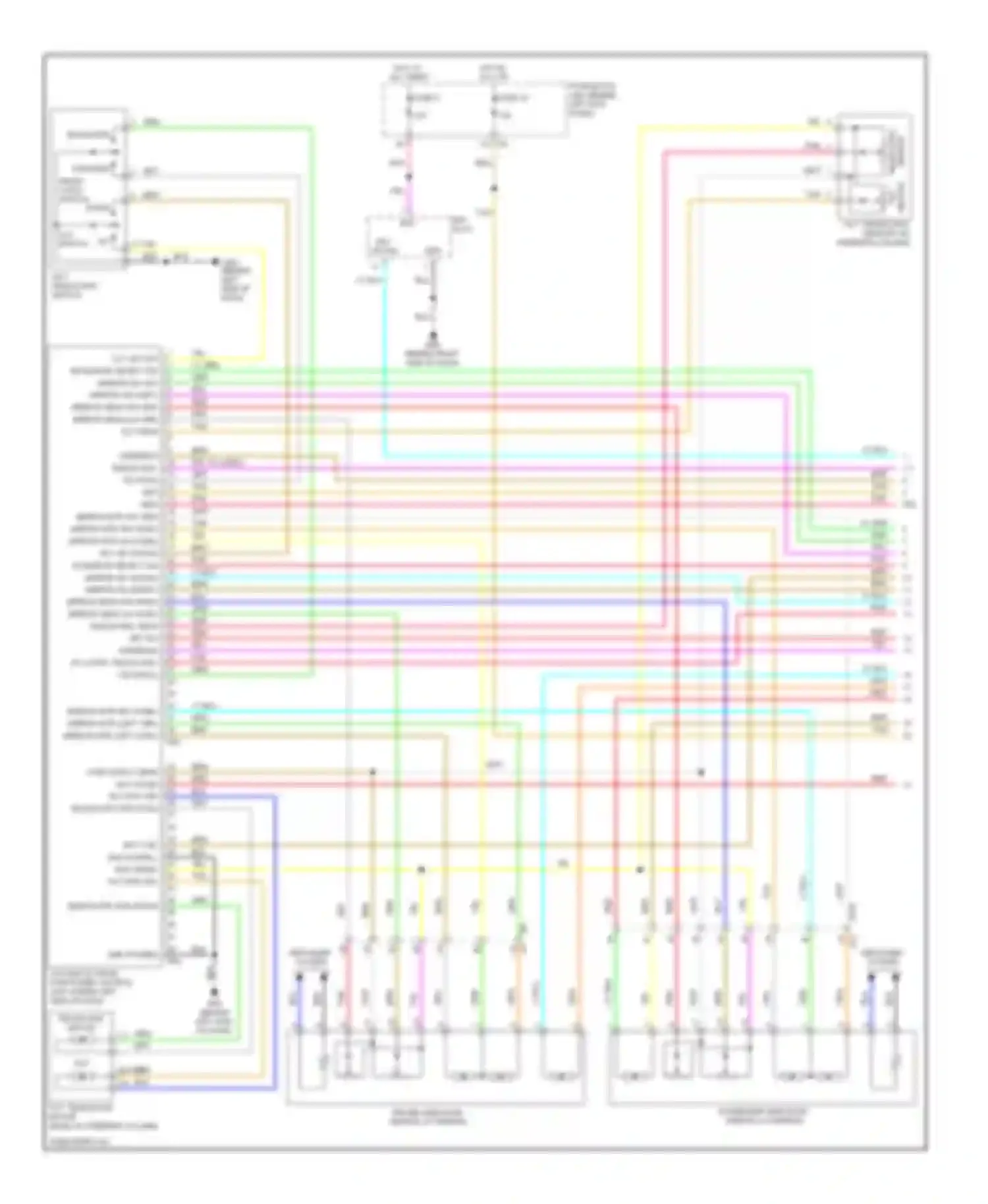 G37 Infiniti IV facelift (2006-2013): Memory systems circuit, convertible (1 of 3)