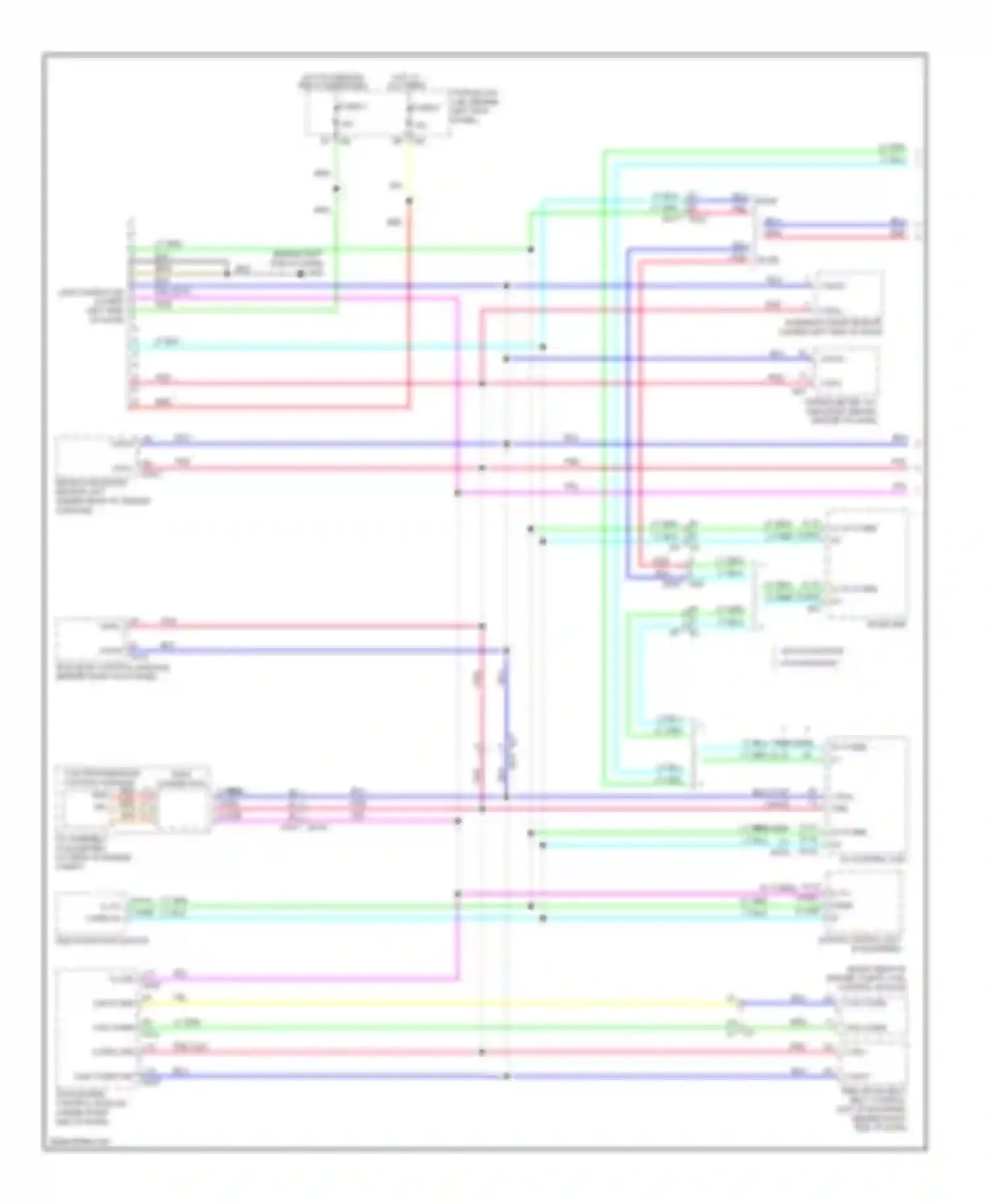 Wiring diagram bose amp for Infiniti G37 IV facelift (2006-2013) (1 of 1)