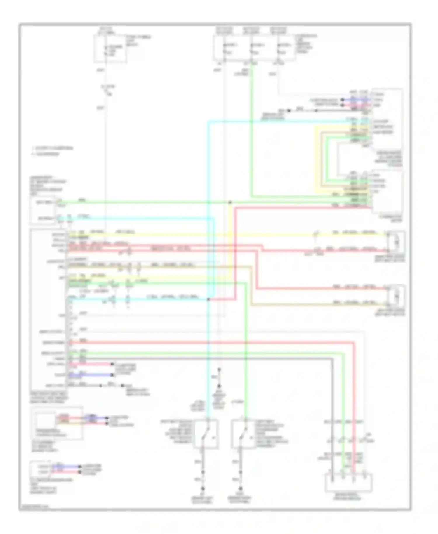 Wiring diagram computer data lines system for Infiniti G37 IV facelift (2006-2013) (44 of 85)