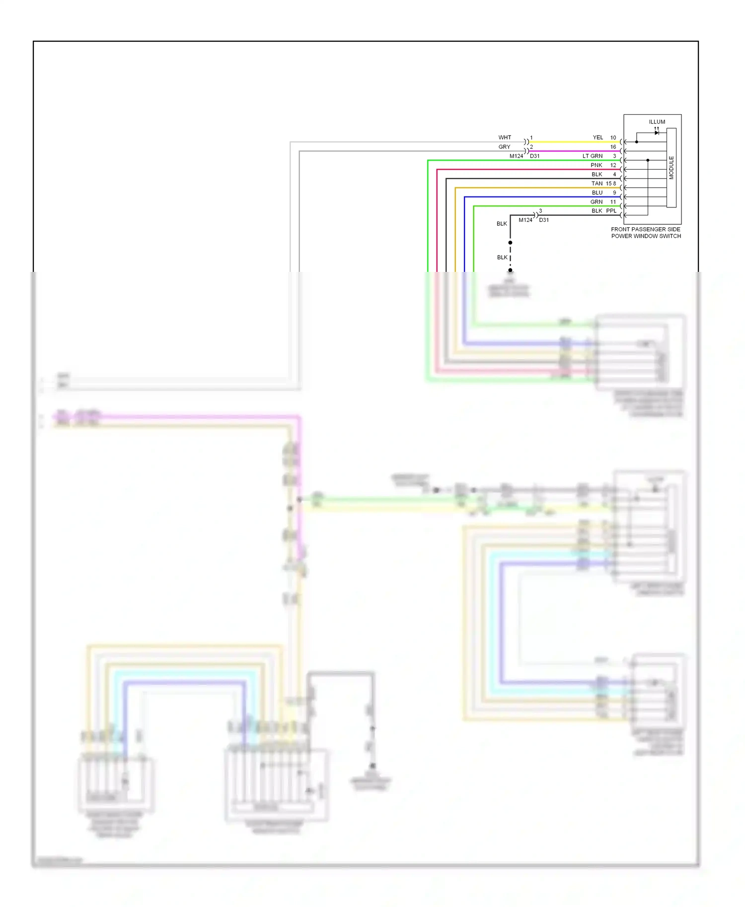 Infiniti G37 IV facelift (2006-2013) encoder wiring diagram  (5 of 5)
