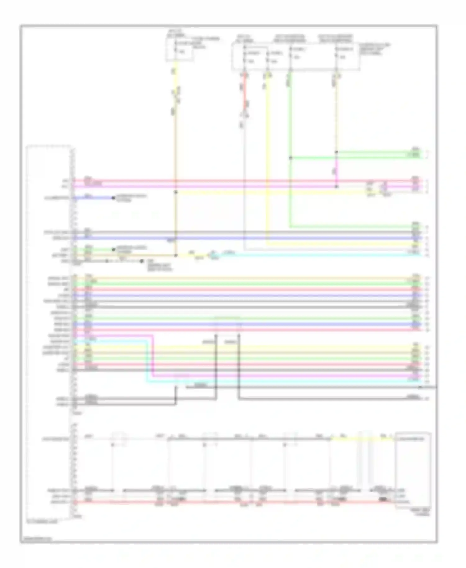 Wiring diagram fuse 3 for Infiniti G37 IV facelift (2006-2013) (26 of 30)