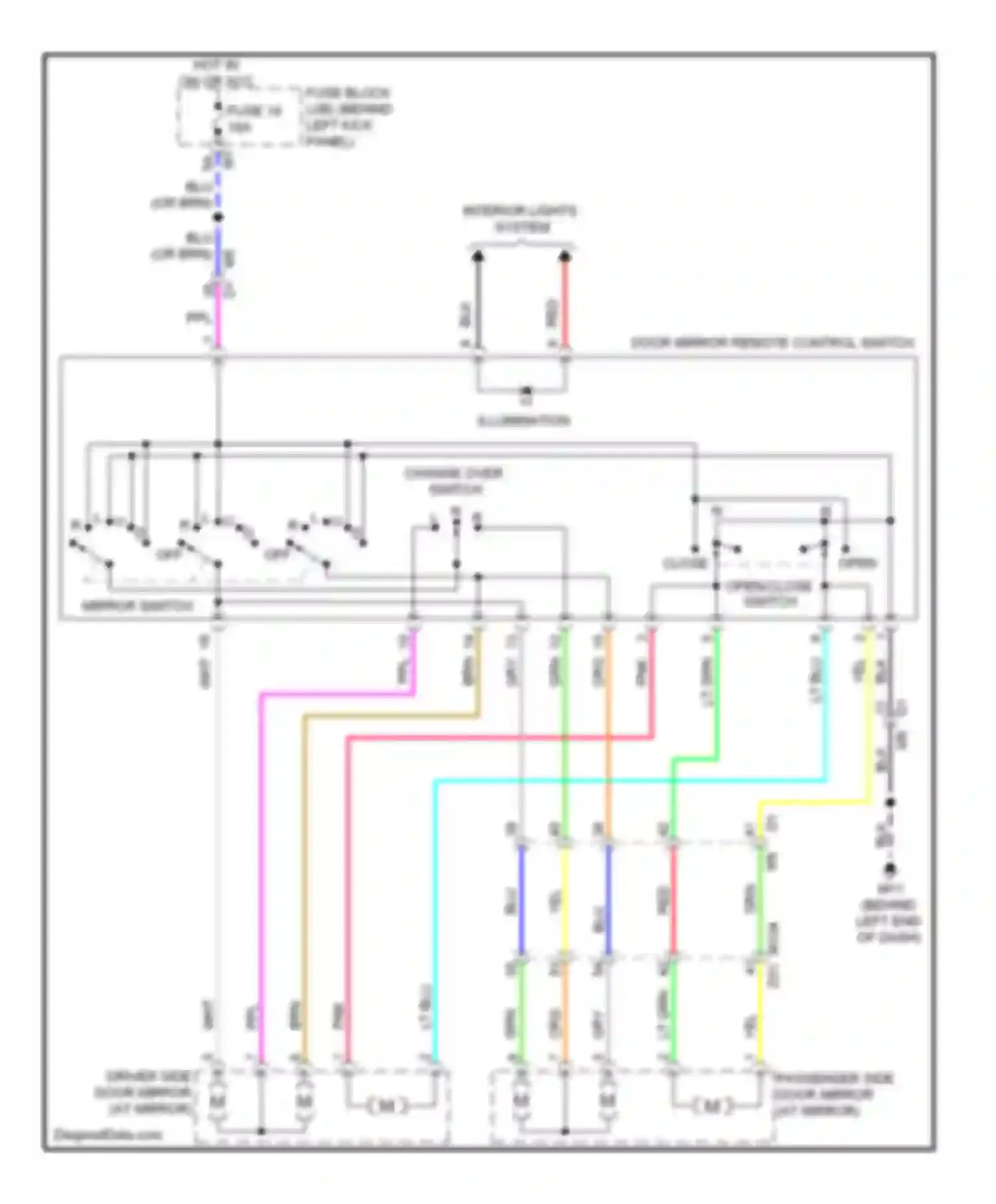 Wiring diagram grn for Infiniti G37 IV facelift (2006-2013) (89 of 148)