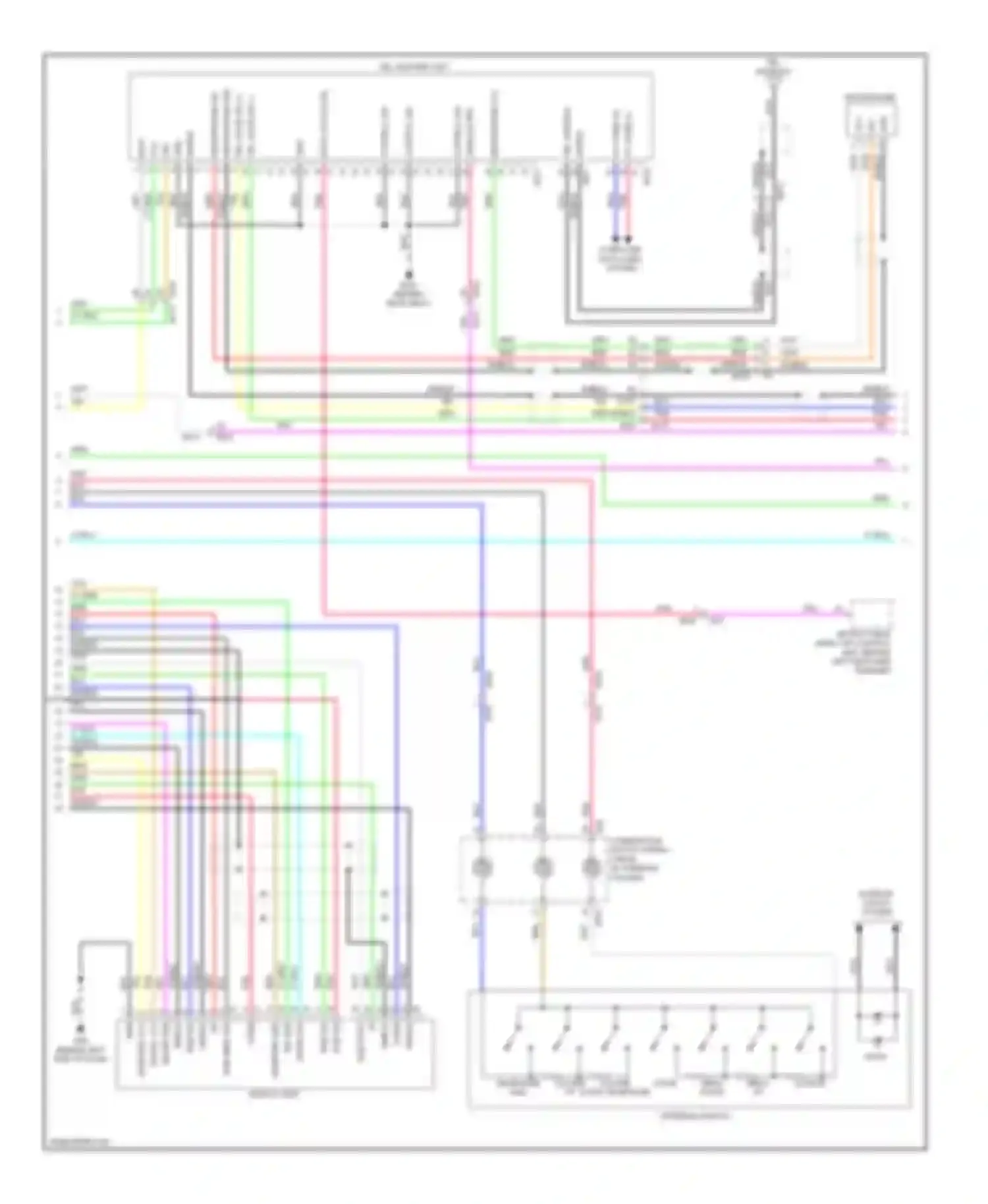 Wiring diagram grn for Infiniti G37 IV facelift (2006-2013) (127 of 148)