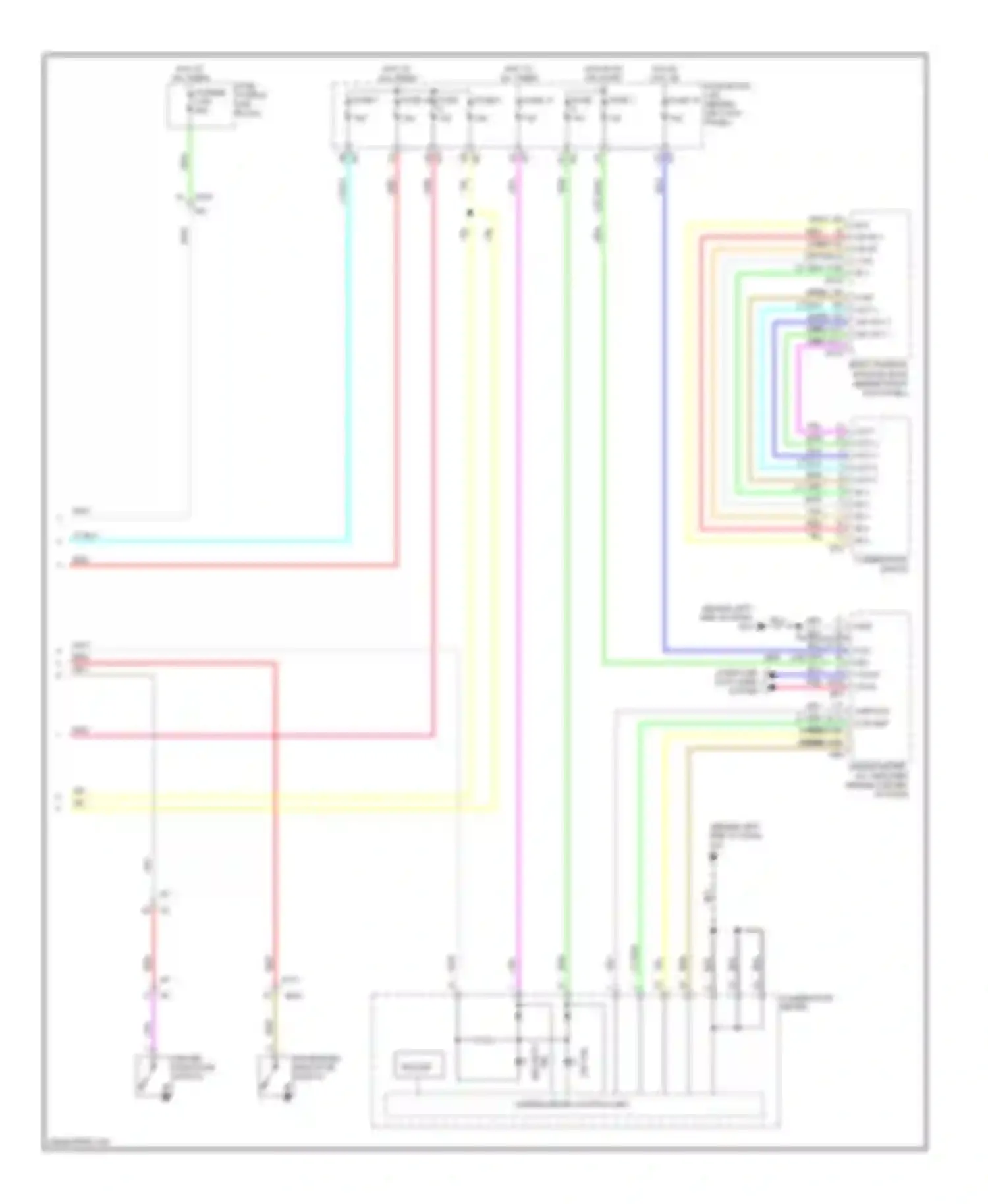 Wiring diagram grn for Infiniti G37 IV facelift (2006-2013) (12 of 148)