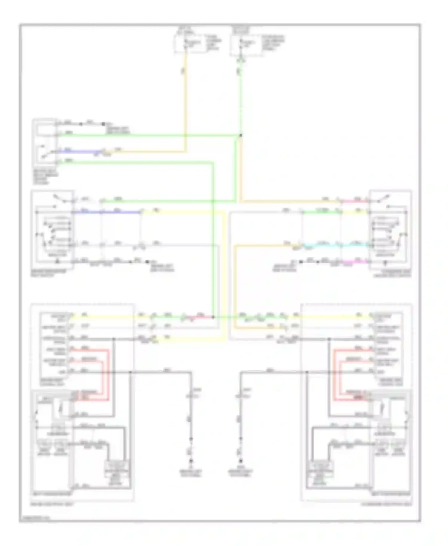Wiring diagram hot in on or start for Infiniti G37 IV facelift (2006-2013) (36 of 42)