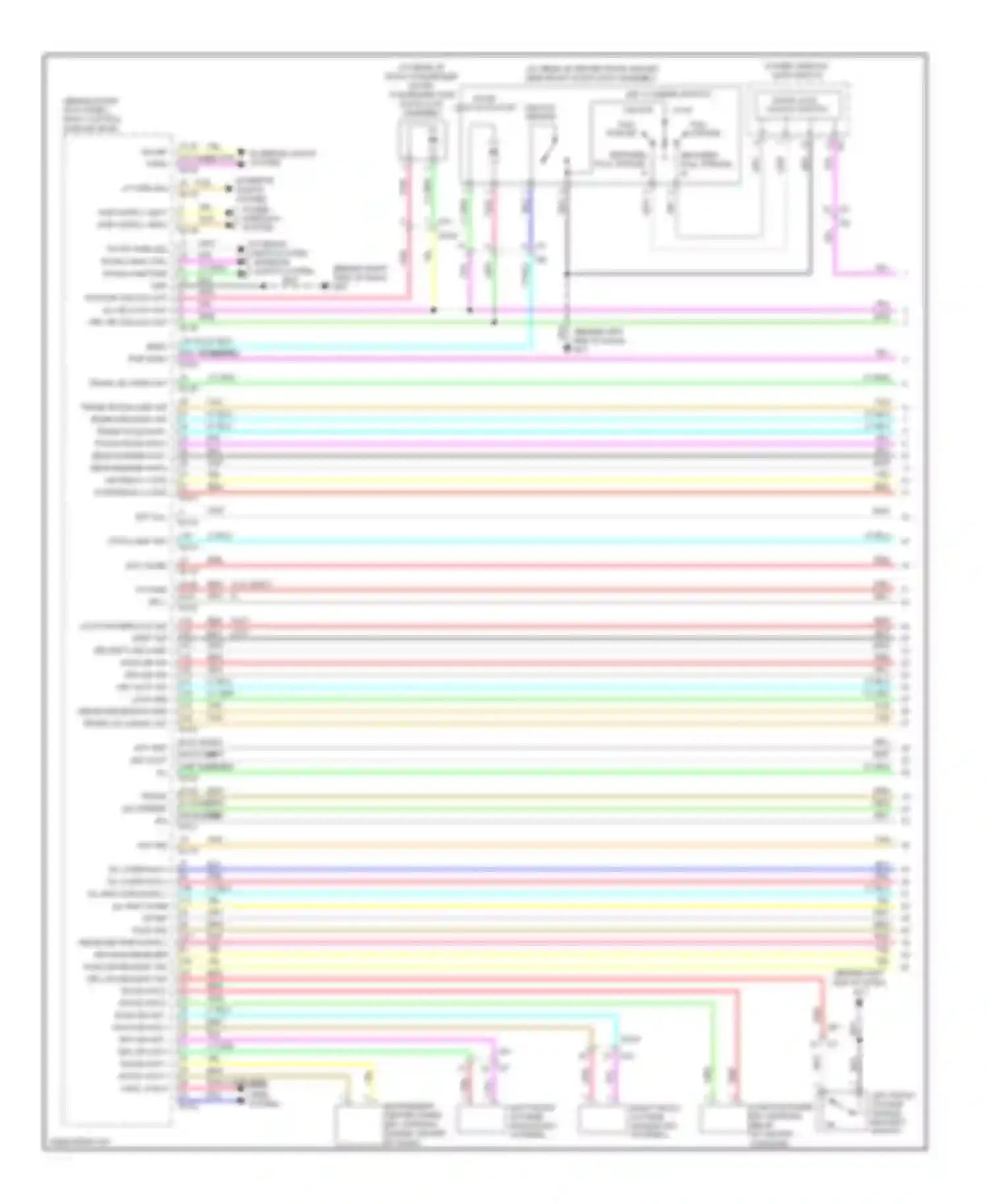Wiring diagram pnk for Infiniti G37 IV facelift (2006-2013) (7 of 136)