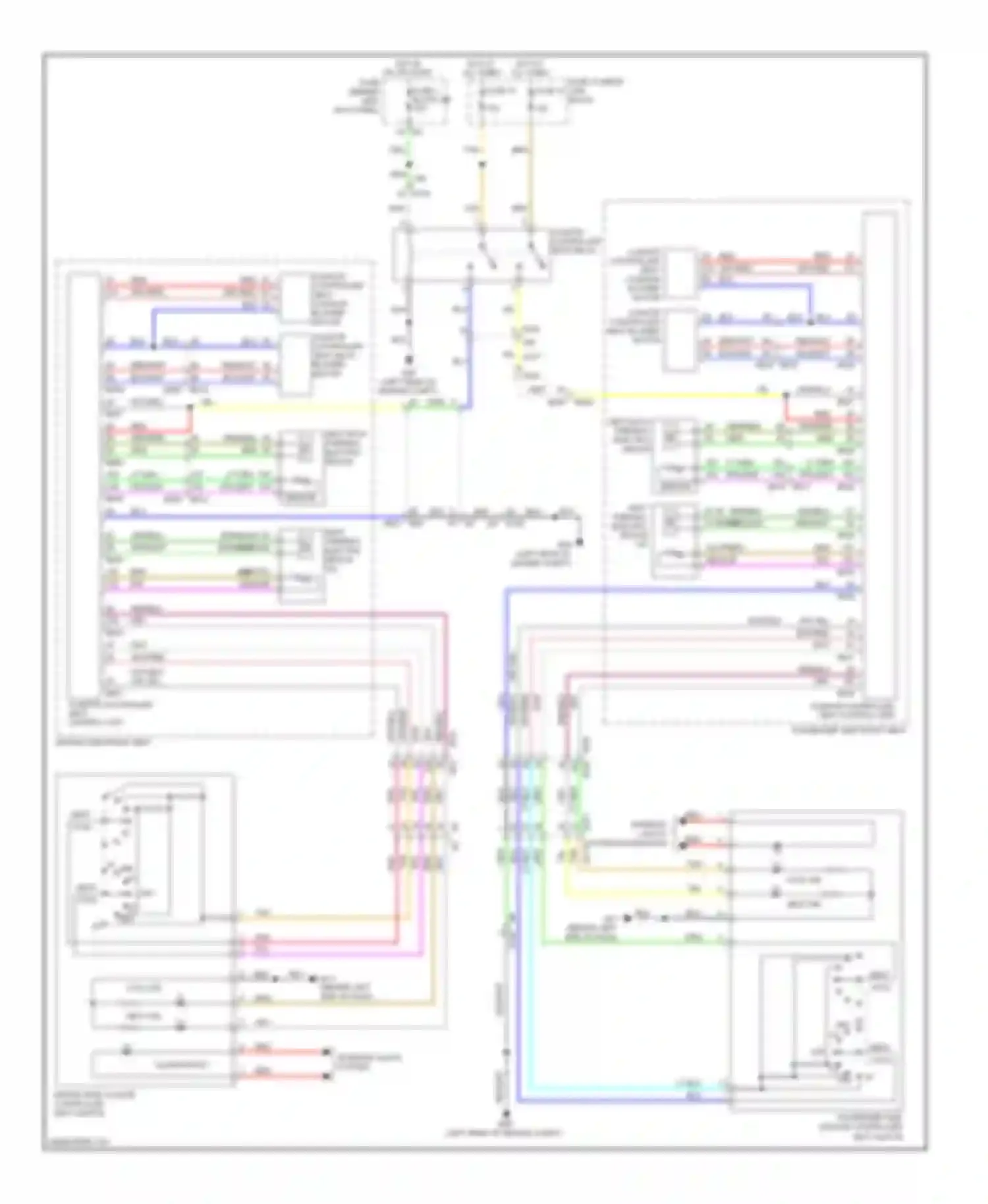 Wiring diagram wht/blk for Infiniti G37 IV facelift (2006-2013) (1 of 8)