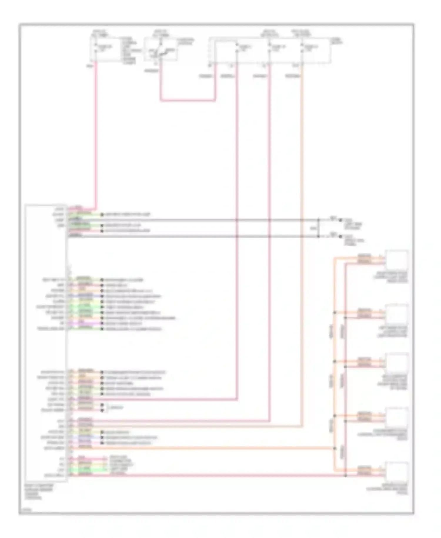 I30 Infiniti I (1995-1999): Body computer circuits