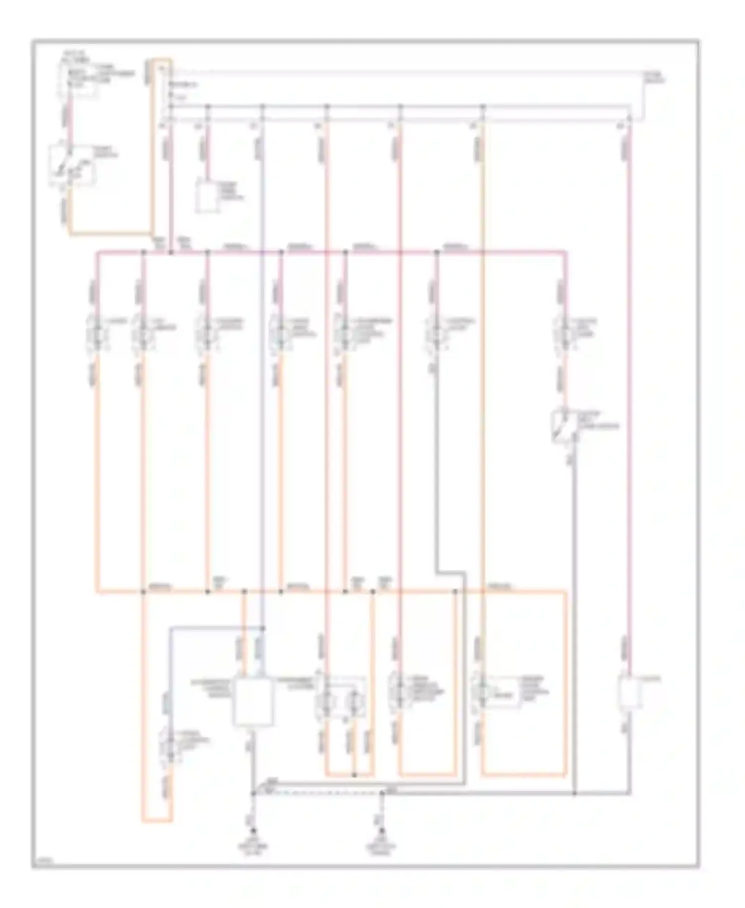 I30 Infiniti I (1995-1999): Instrument illumination circuit