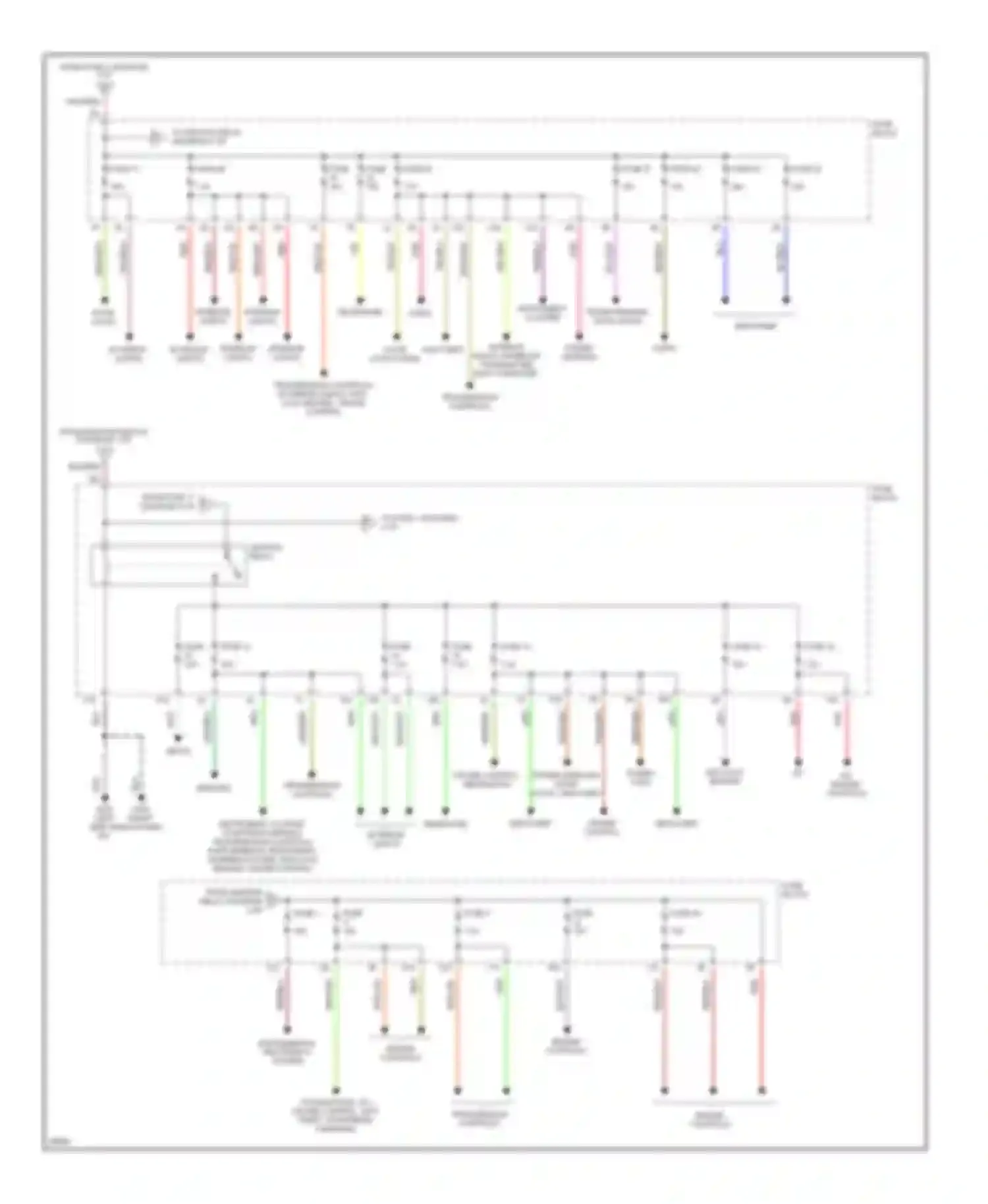 I30 Infiniti I (1995-1999): Power distribution circuit (2 of 2)