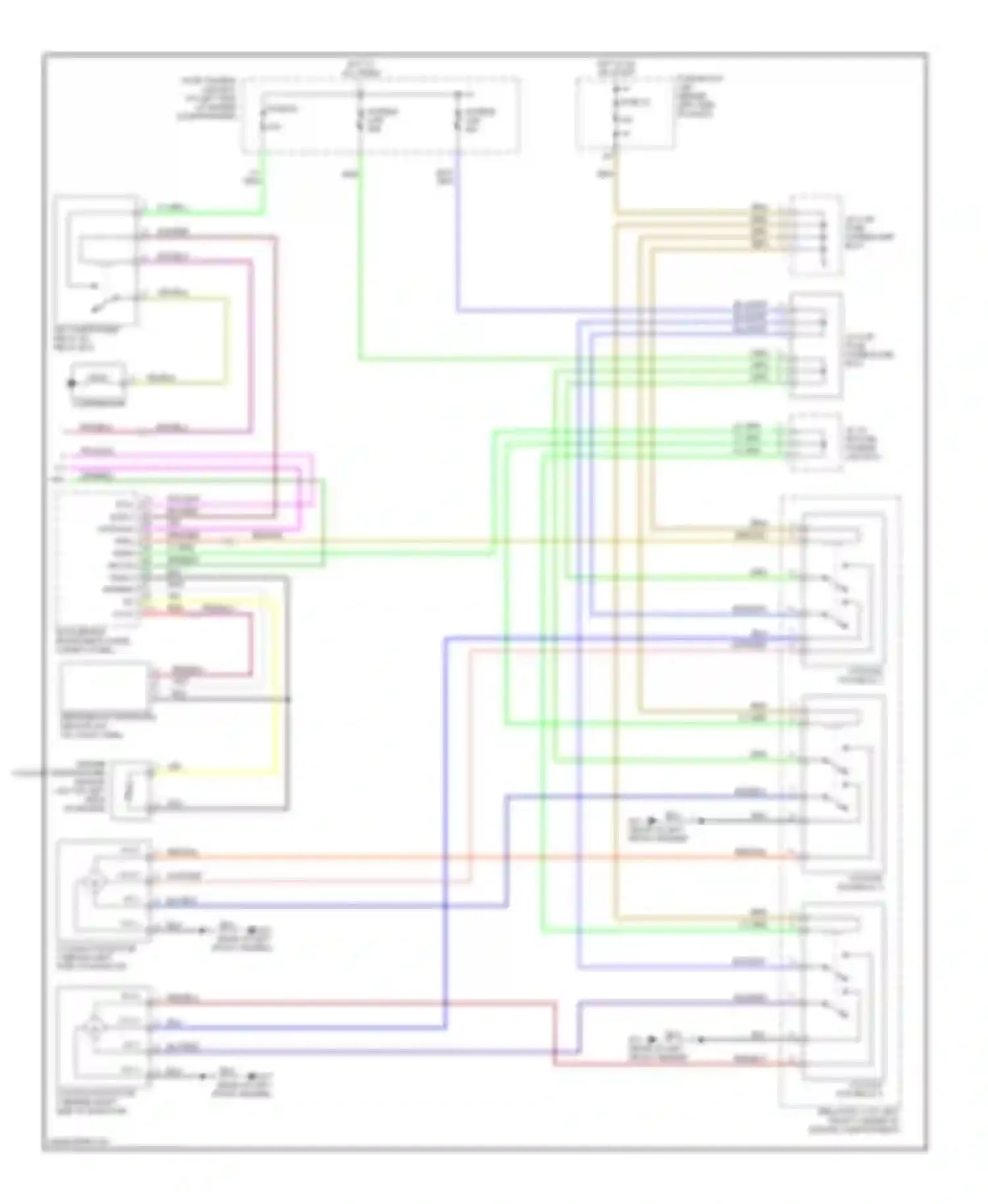 I35 Infiniti II (2000-2004): Automatic a/c circuit (2 of 2)