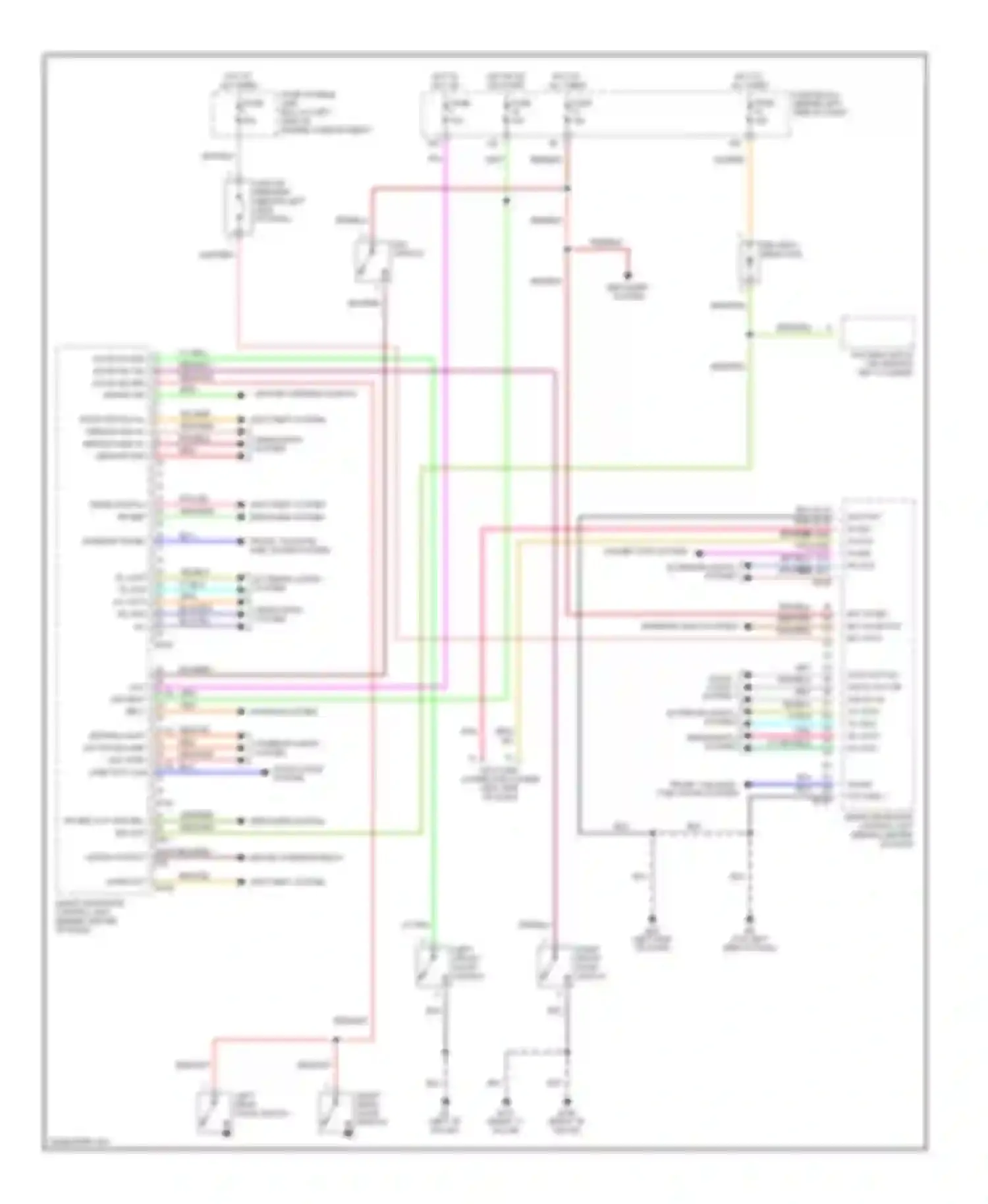 I35 Infiniti II (2000-2004): Body computer circuits